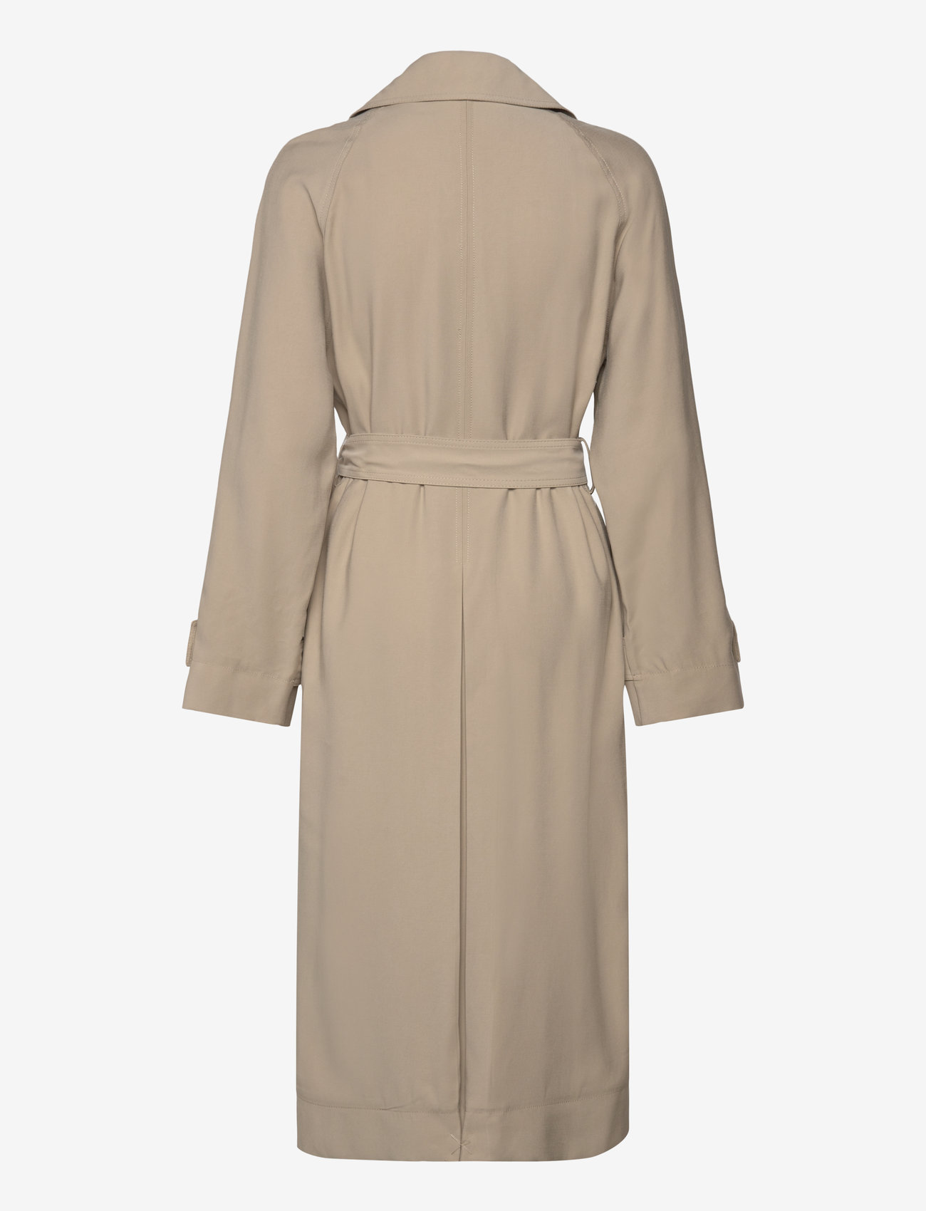 Mango - Soft trench coat with belt - forårsjakker - lt pastel grey - 1