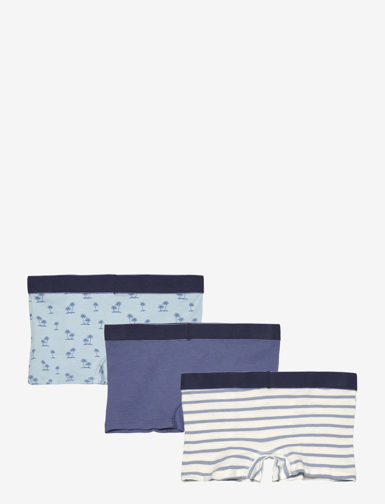 Mango - Mixed 3 boxer pack - medium blue - 1