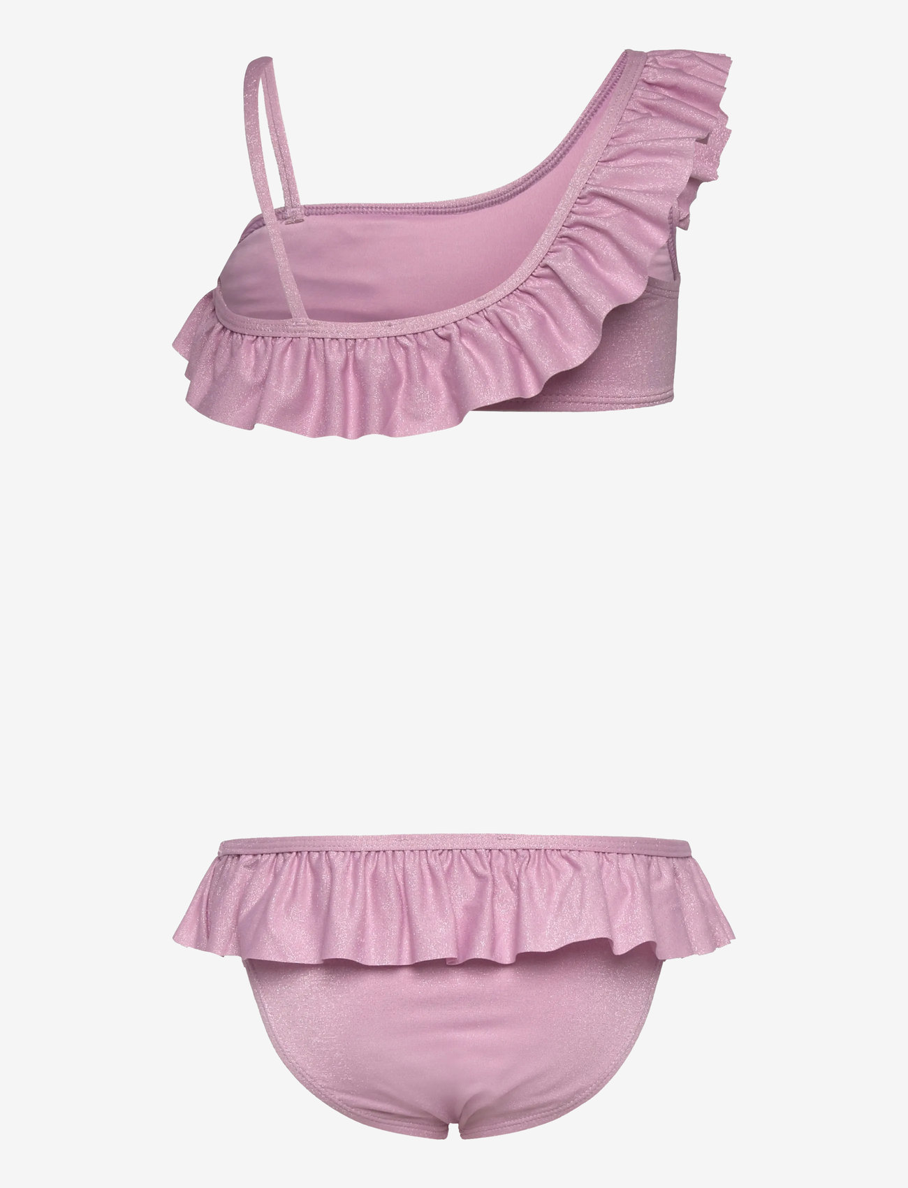 Mango - Ruffled bikini - pink - 1