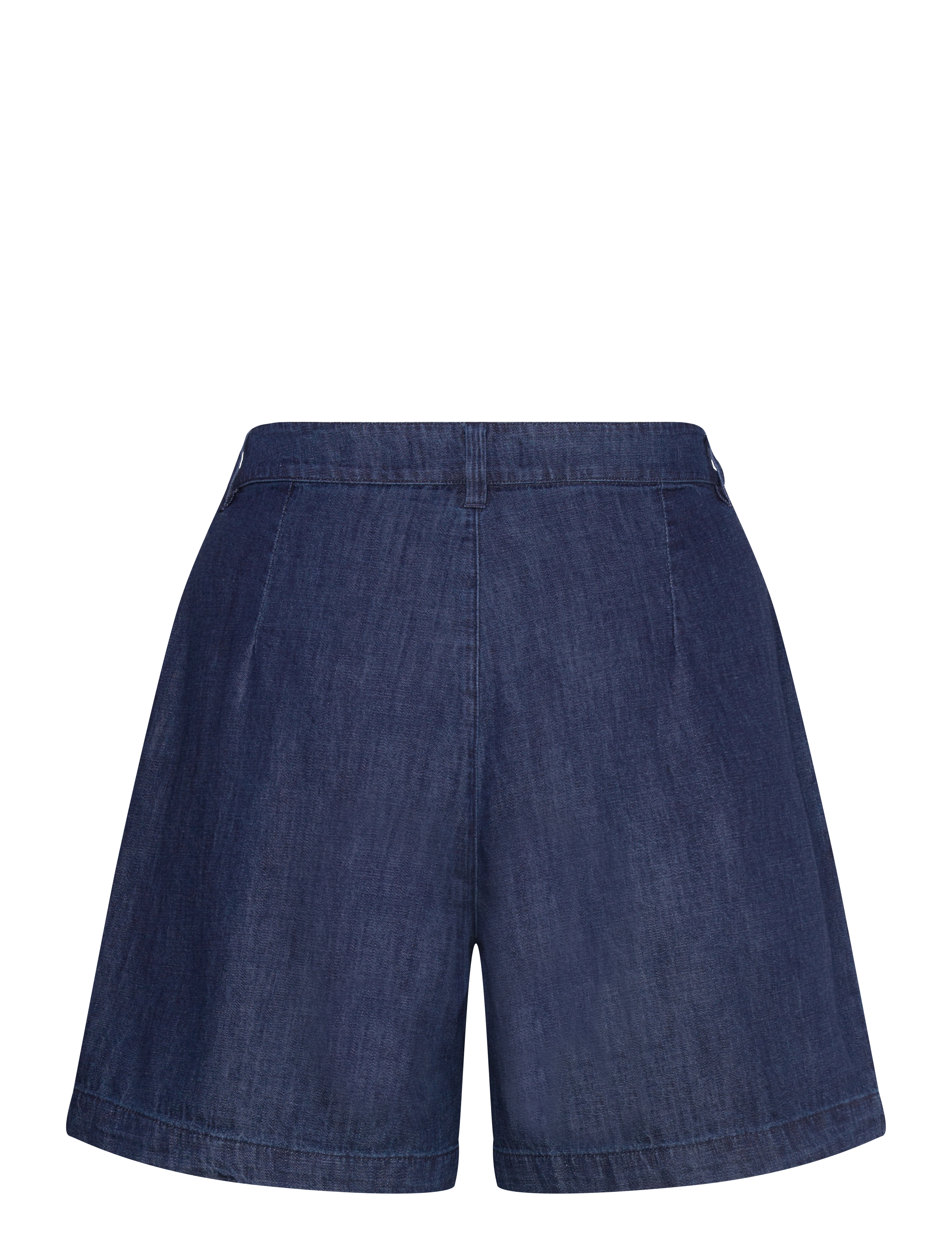 Mango - Straight-fit rinse-wash denim bermuda shorts - laveste priser - open blue - 2
