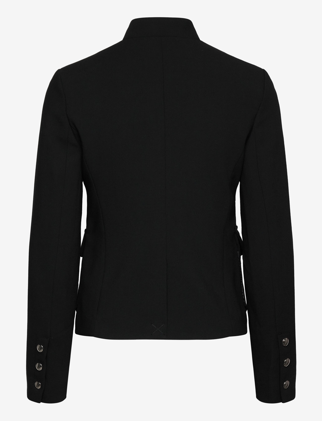 Mango - Jacket pockets with button detail - frühlingsjacken - black - 1