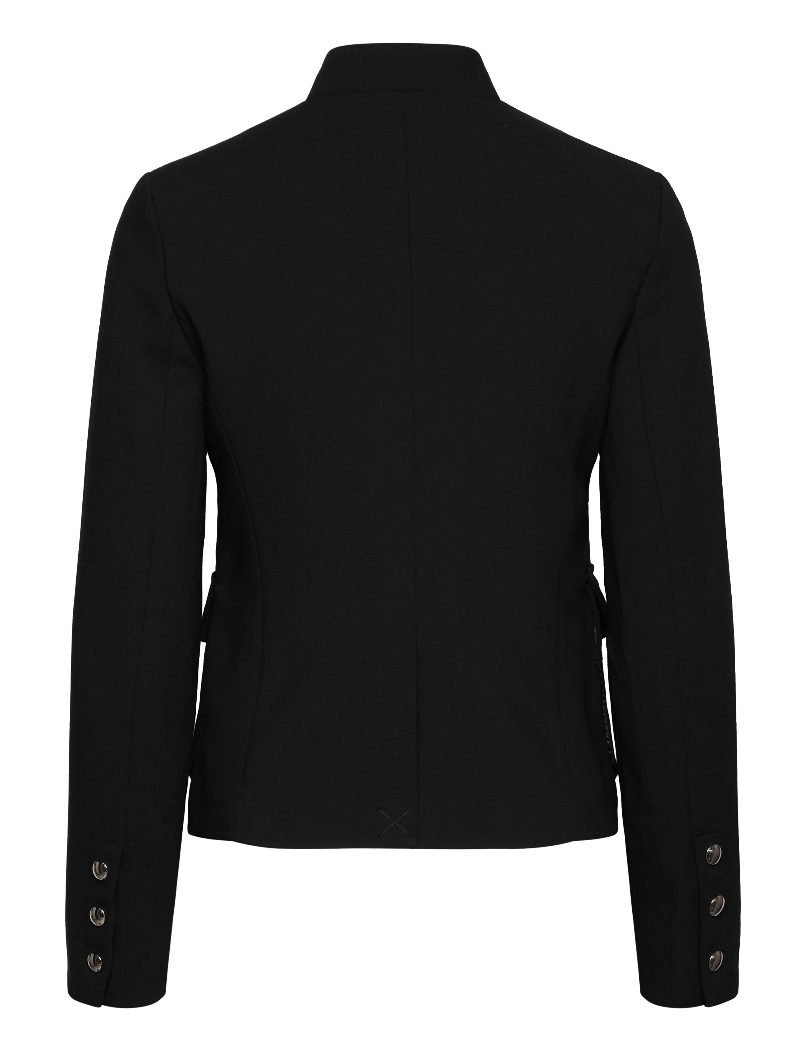 Mango - Jacket pockets with button detail - vårjakker - black - 2