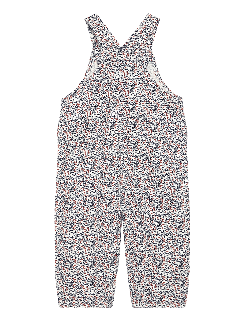 Mango - Soft long dungarees - hängselbyxor - natural white - 1
