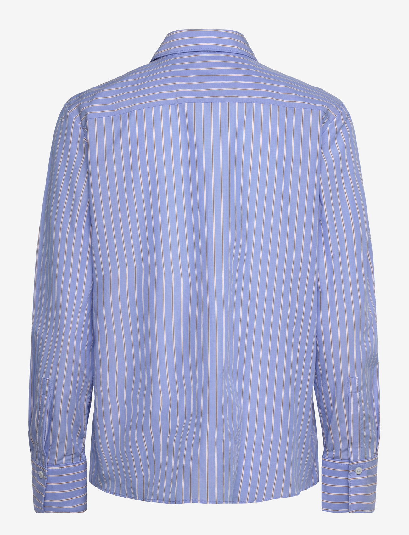 Mango - Regular cotton lyocell-blend shirt - langærmede skjorter - medium blue - 1