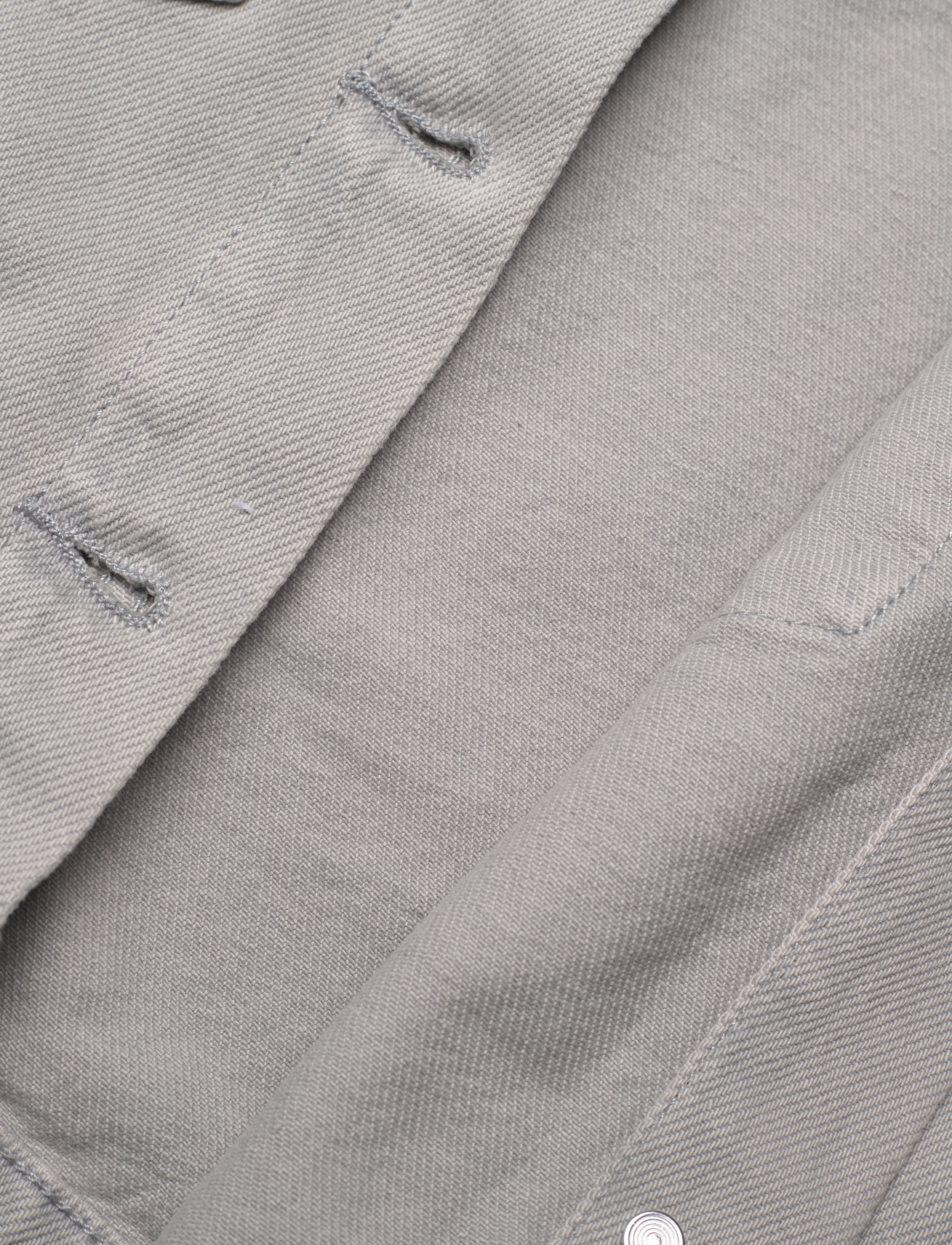 Mango - Studded denim jacket - sommerschnäppchen - open grey - 3