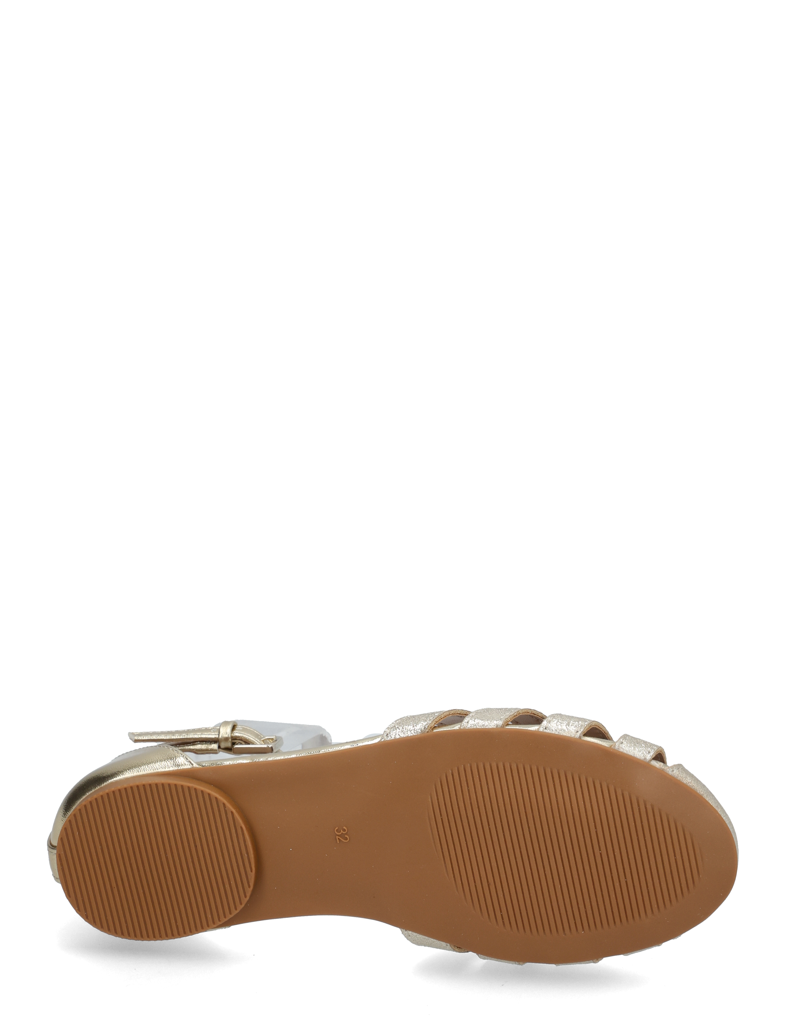 Mango - Strips sandals - gold - 4