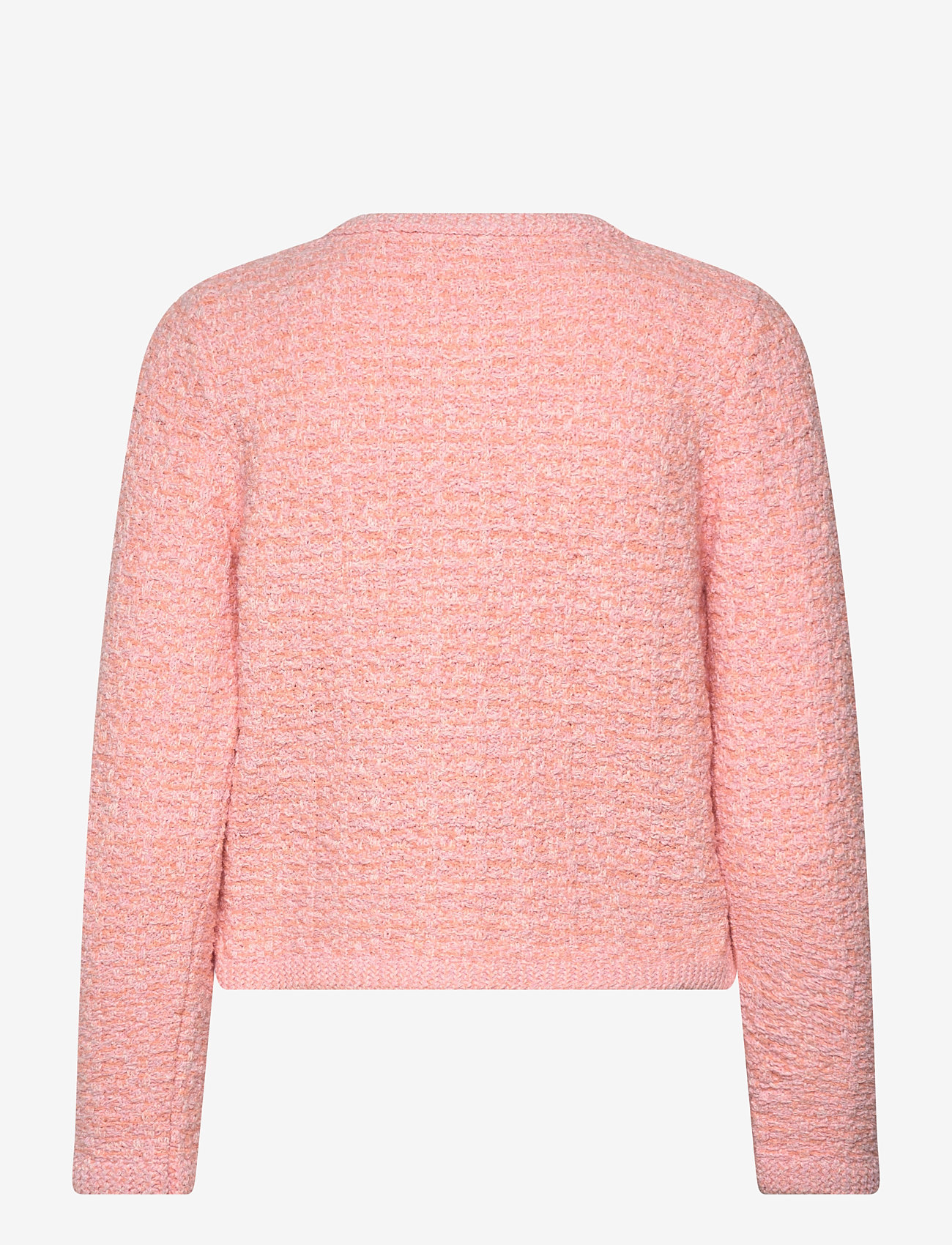 Mango - Tweed-effect jacket with jewel buttons - vårjackor - lt-pastel pink - 1