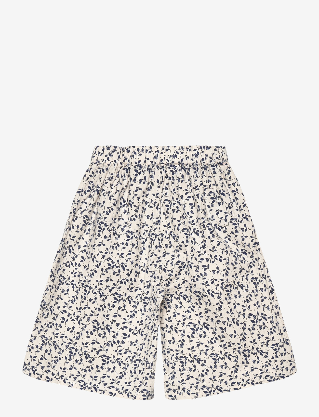 Mango - Floral print straight trousers - laveste priser - white - 1