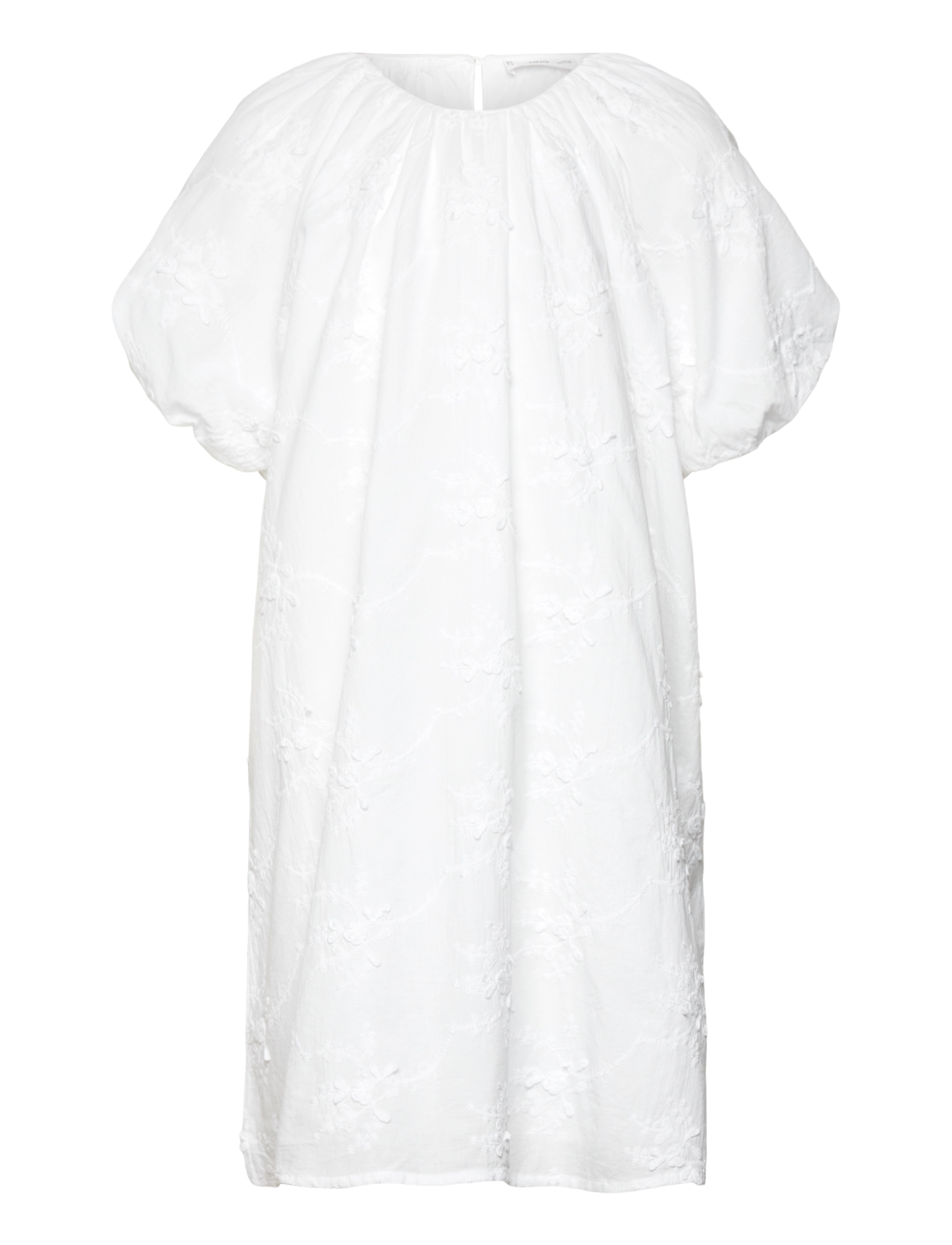 MANGO Kleid .-- Pompi Weiß - 116 - Kinder