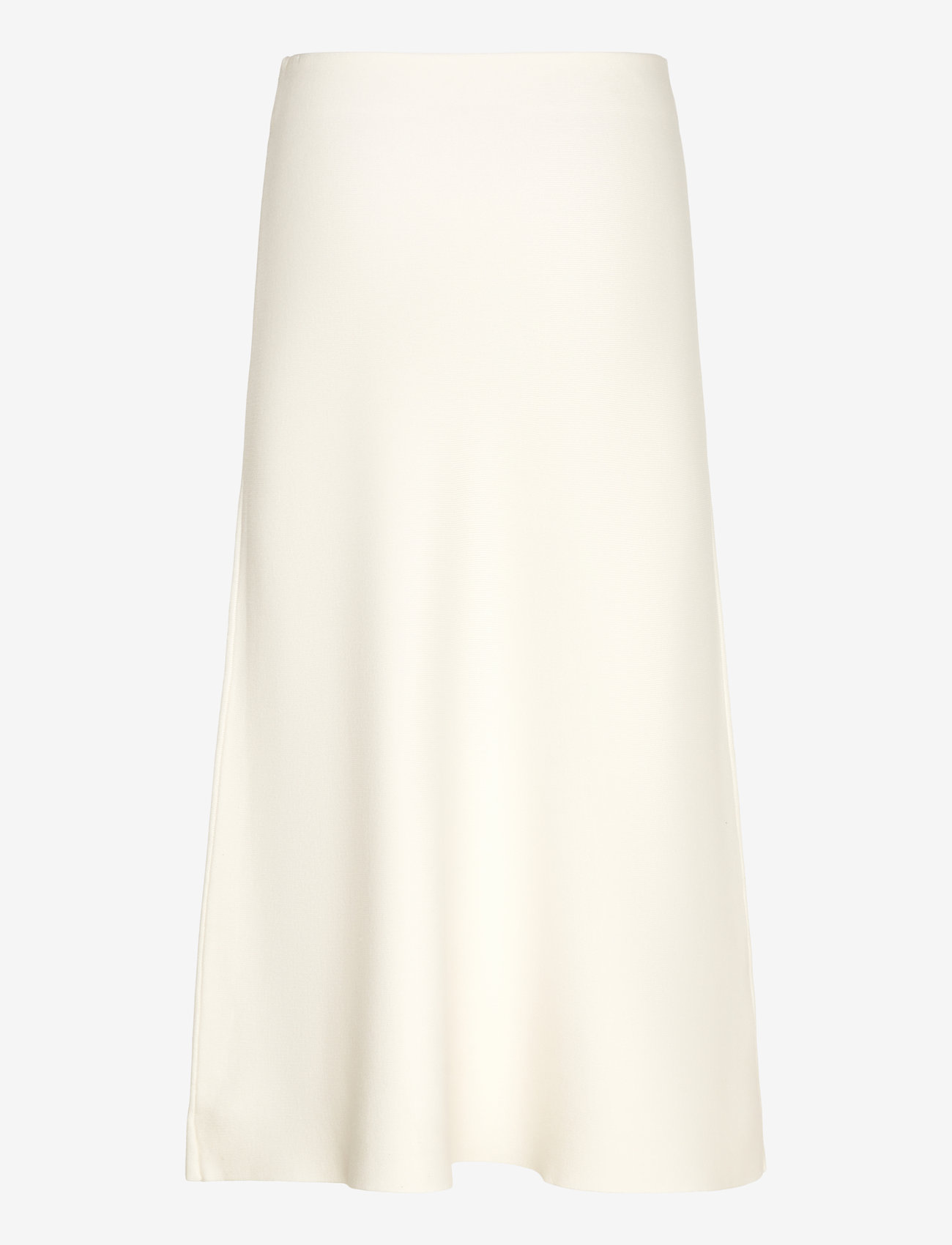 Mango - Fine-knit peplum skirt - stickade kjolar - light beige - 1