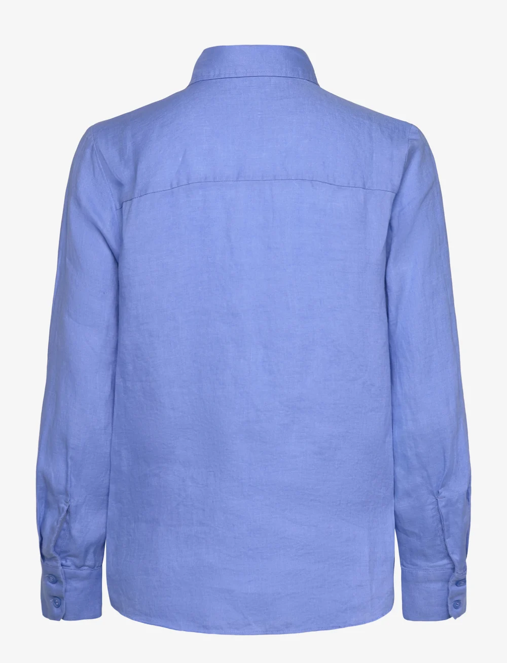 Mango - Pocket linen shirt - leinenhemden - medium blue - 2