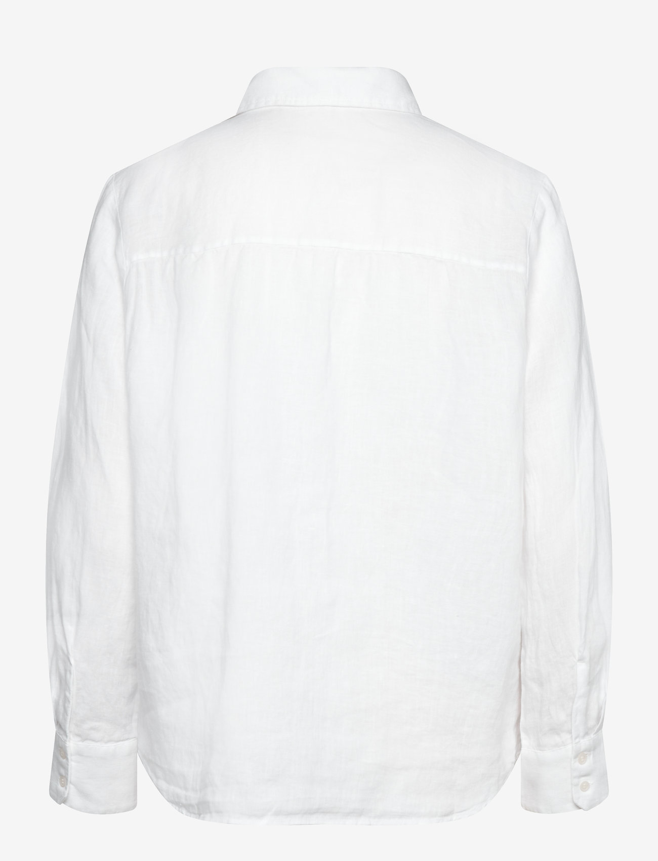 Mango - Pocket linen shirt - natural white - 2