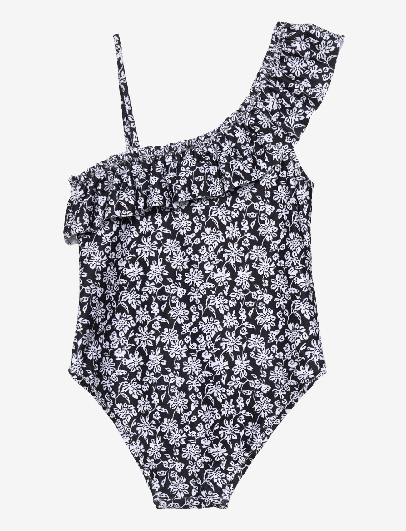 Mango - Floral print swimsuit - laveste priser - black - 1
