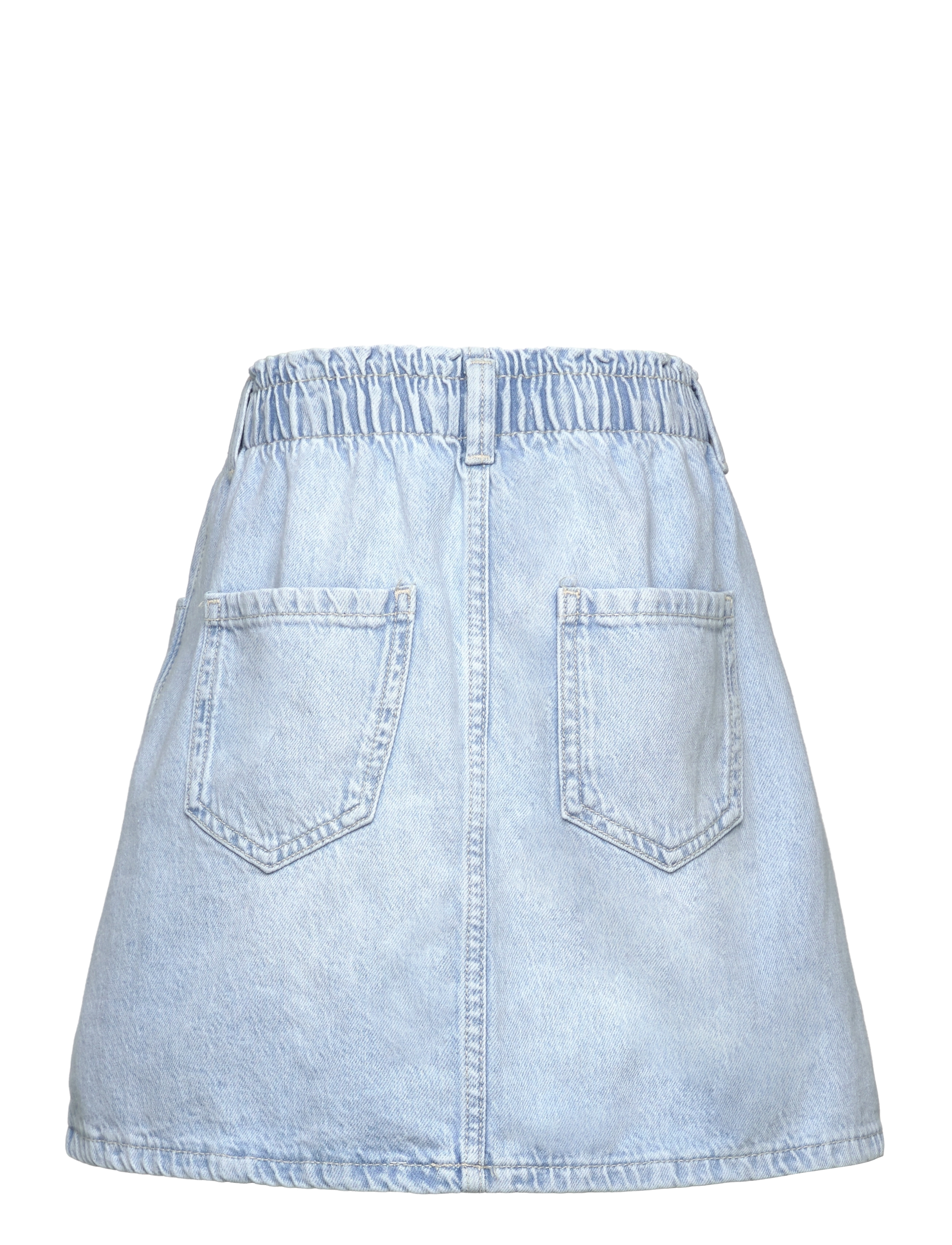Mango - Short denim skirt - open blue - 1