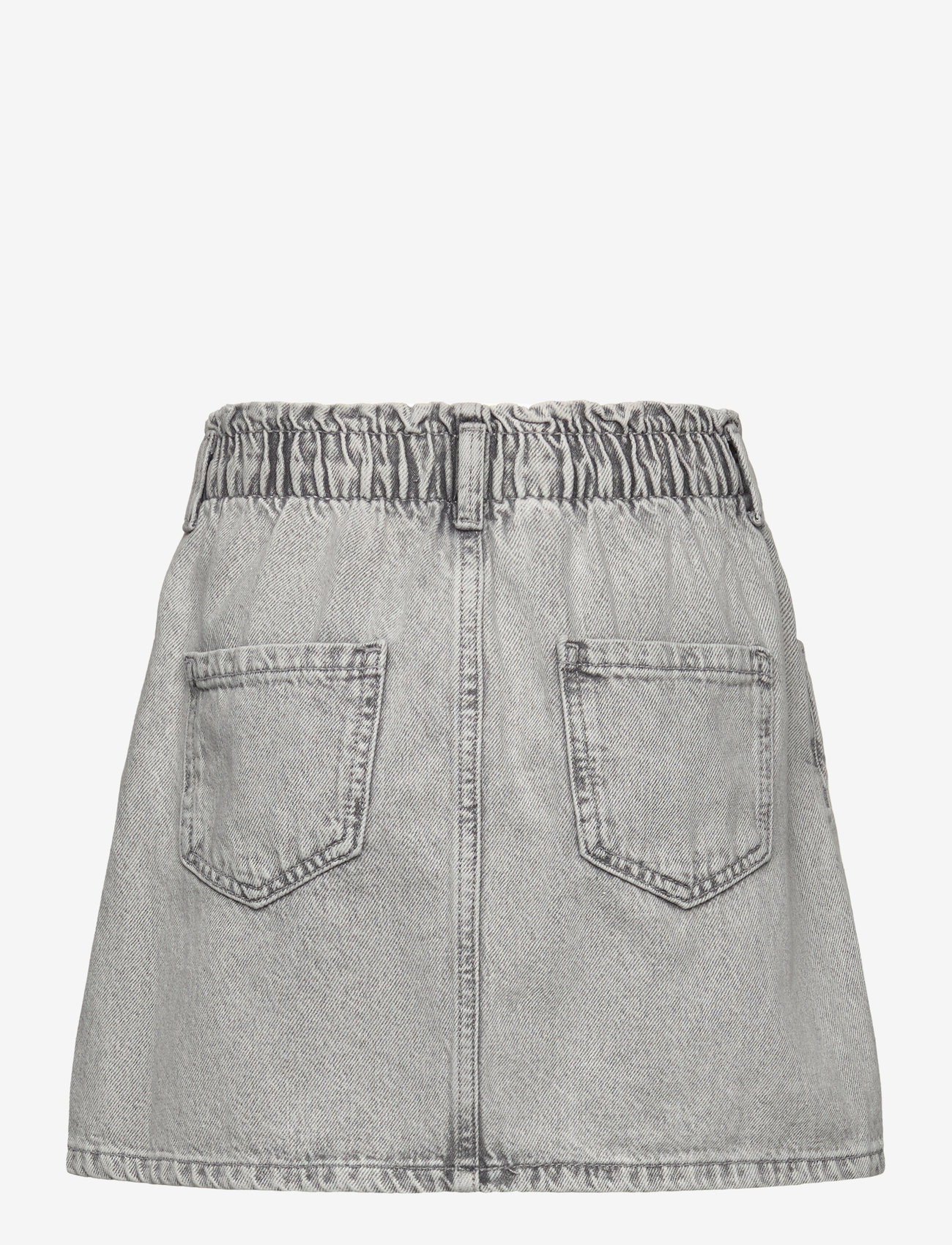 Mango - Short denim skirt - teksaseelikud - open grey - 1