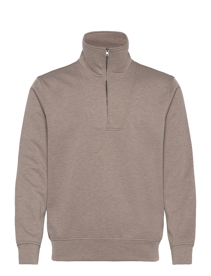 Mango - Regular-fit zip-neck sweatshirt - kollektioner - medium grey - 0