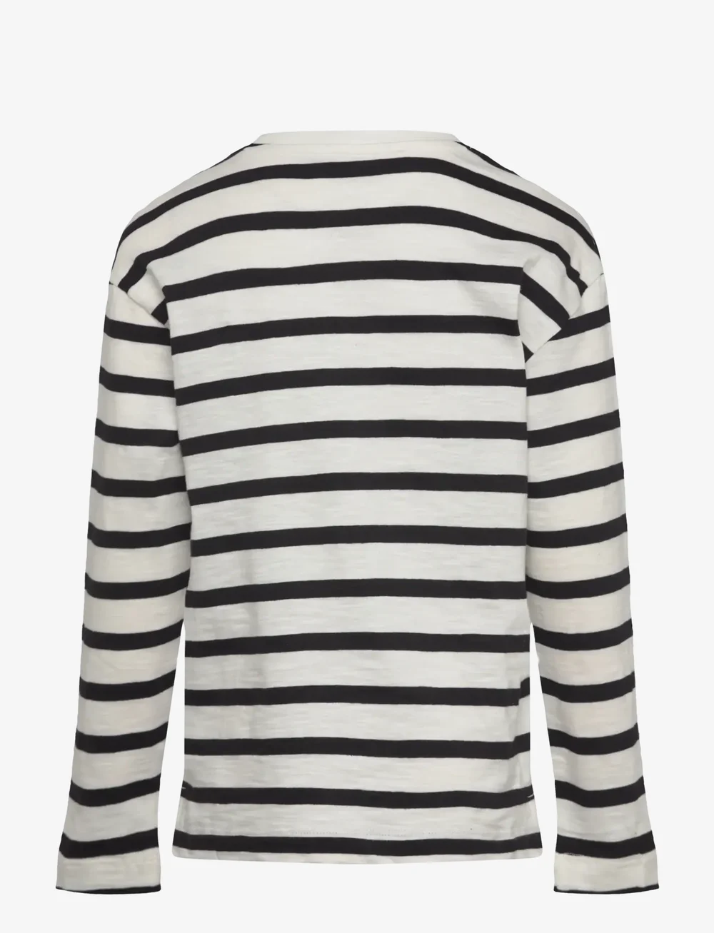 Mango - Striped long sleeves t-shirt - oberteile & t-shirts - black - 1