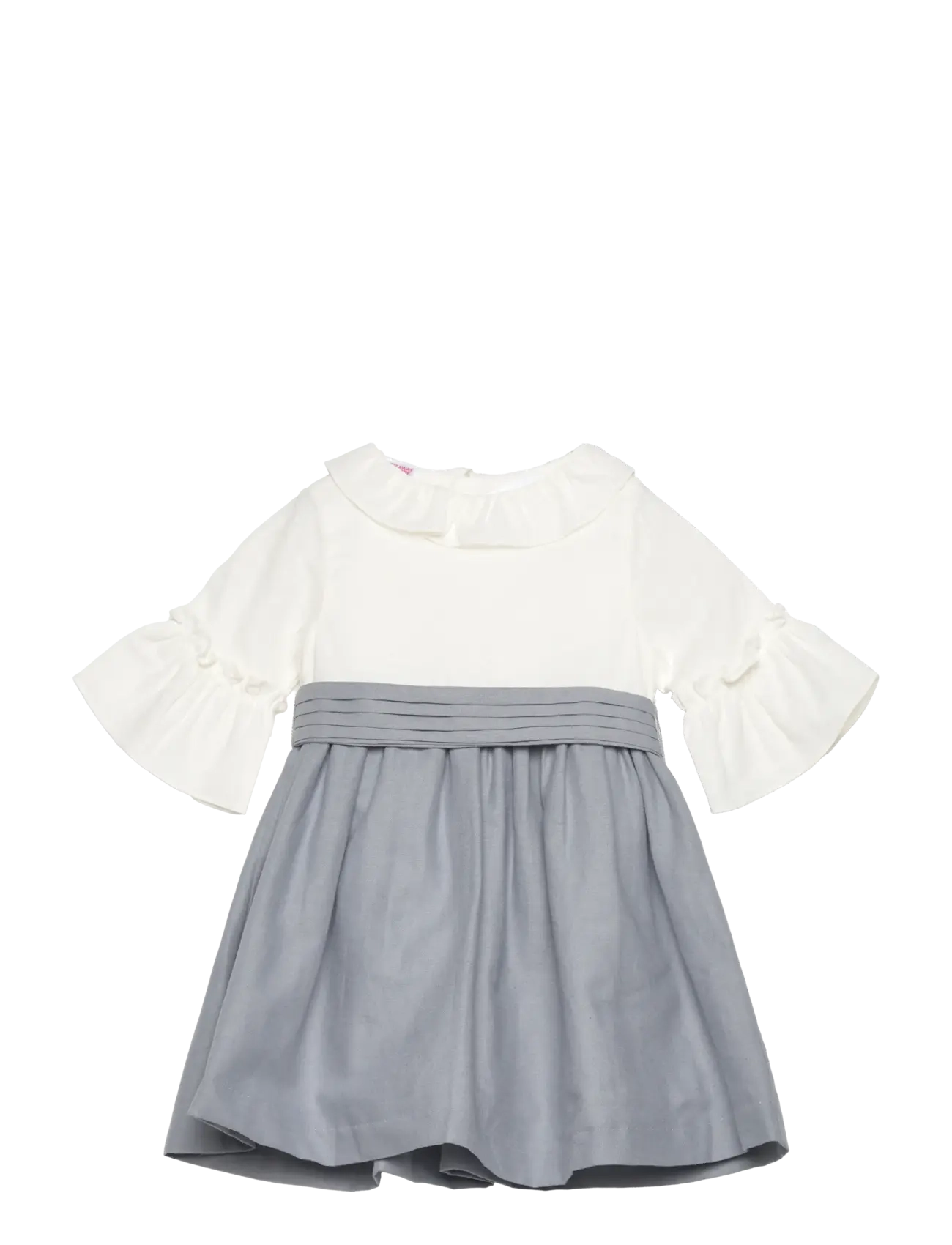 MANGO Contrast Rock Kleid Weiß - 110 - Kinder