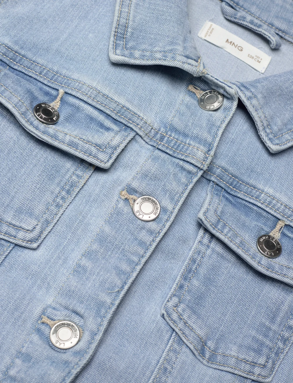 Mango - Denim jacket - jeansjacken - open blue - 2