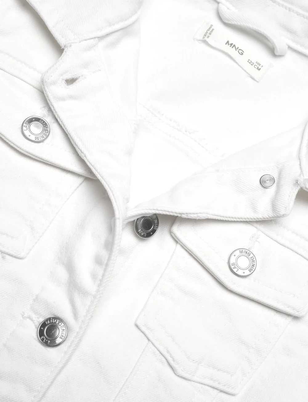 Mango - Denim jacket - jeansjacken - white - 2