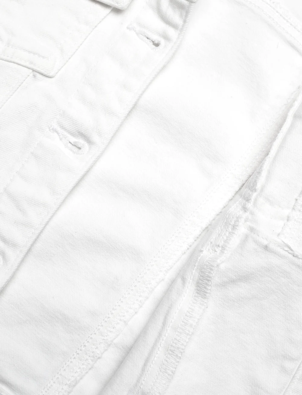 Mango - Denim jacket - jeansjacken - white - 4