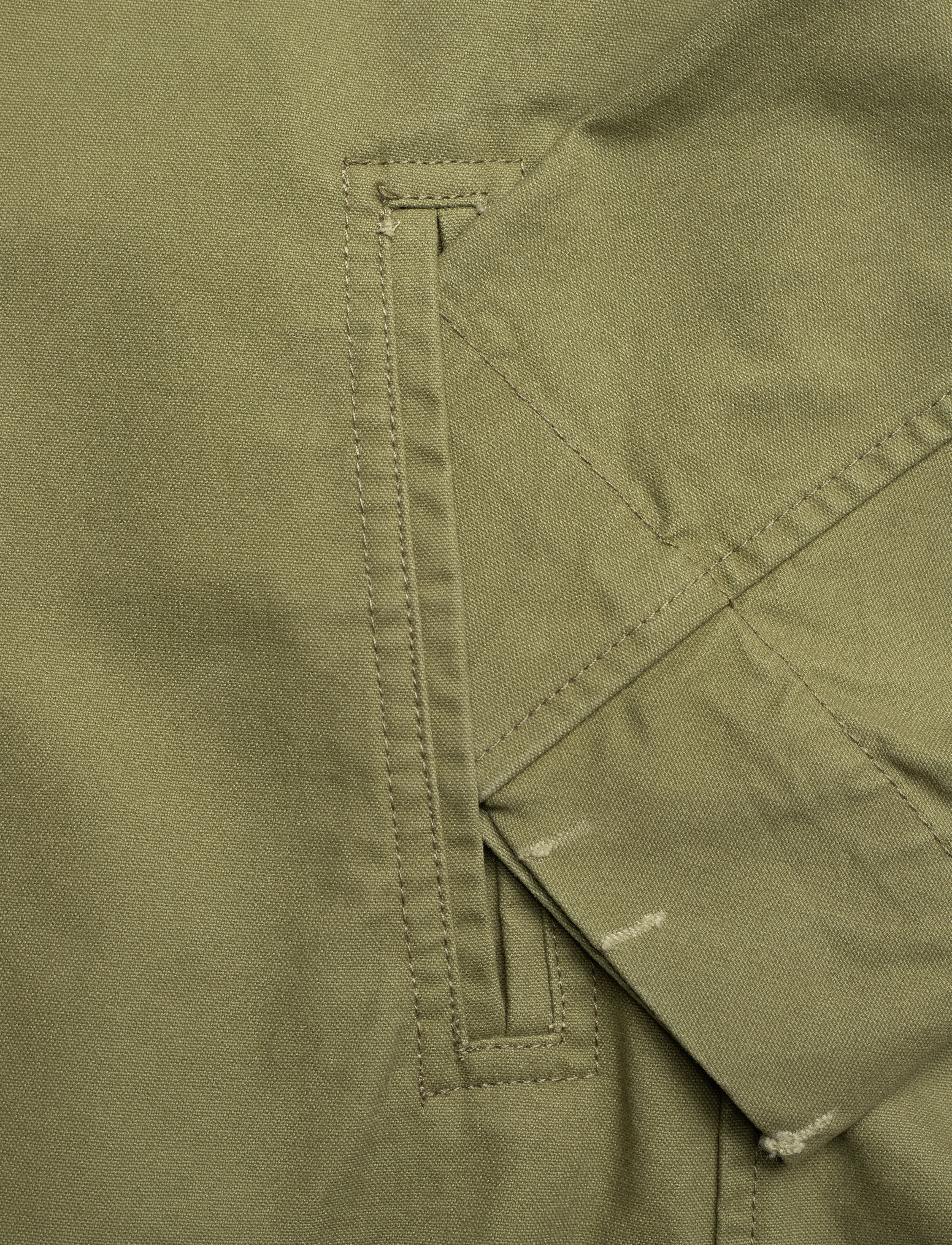 Mango - Cotton jacket with contrasting collar - frühlingsjacken - beige - khaki - 4