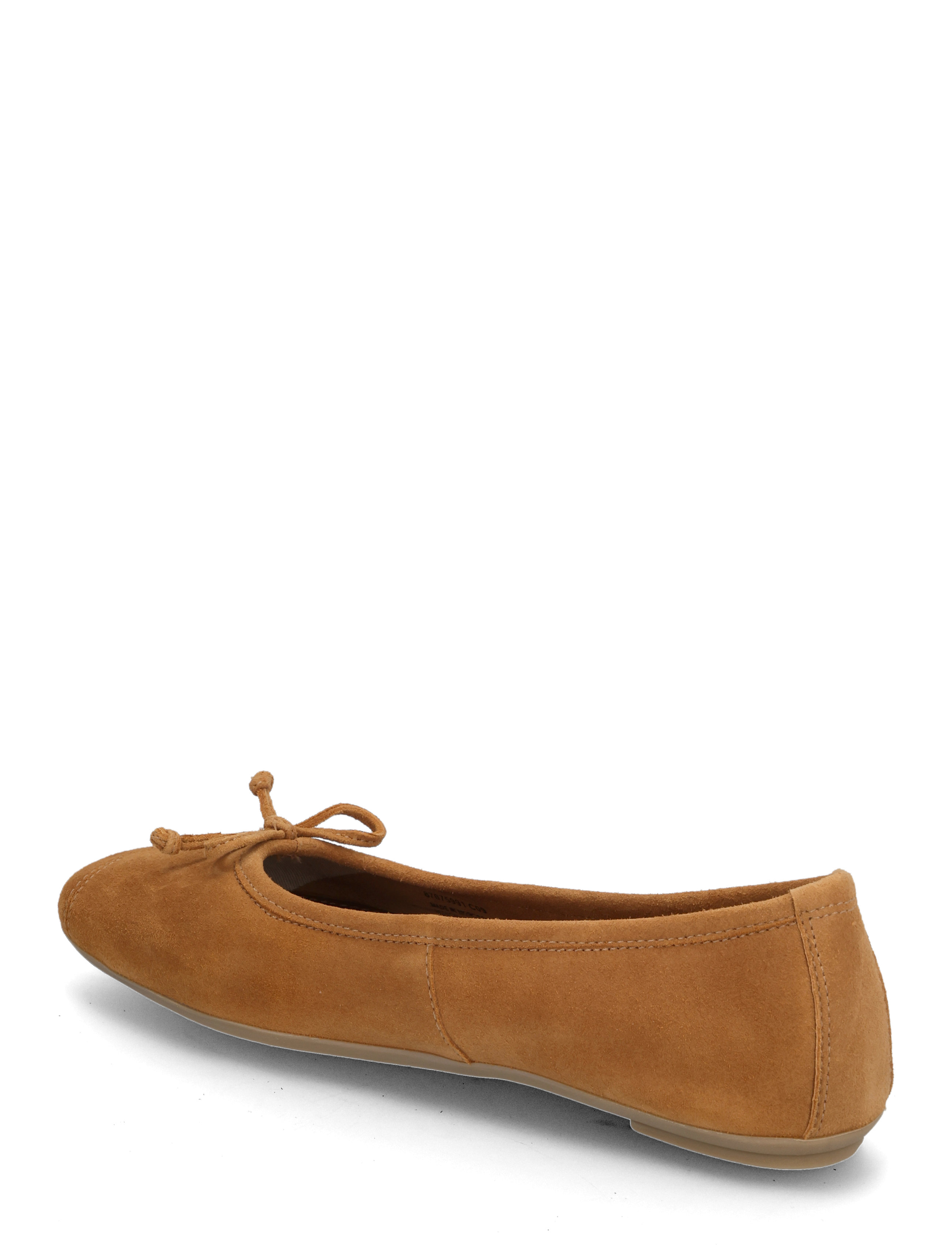 Mango - Bow suede ballerina - særlige begivenheder - medium brown - 3