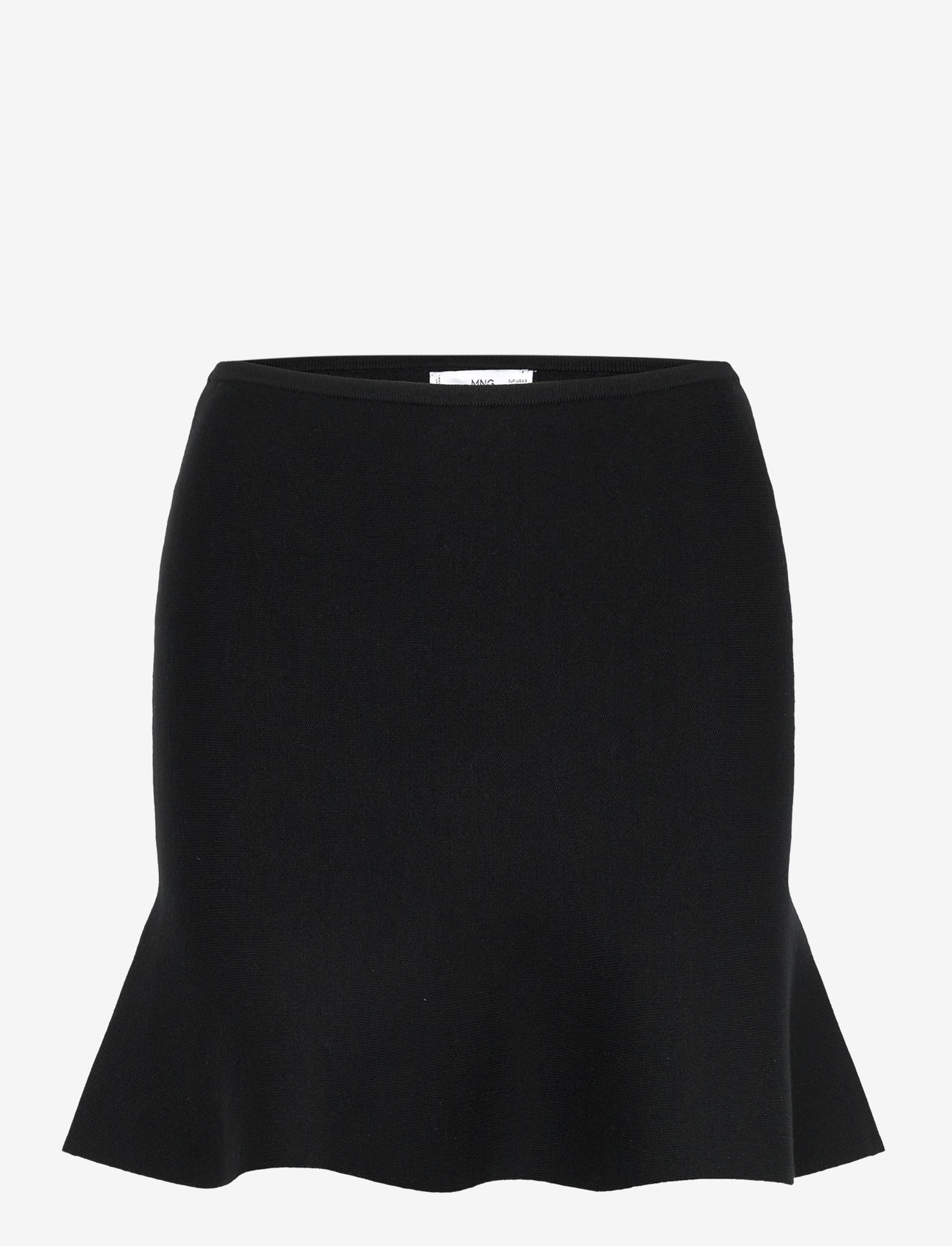 Mango - Fine-knit peplum top - die niedrigsten preise - black - 0