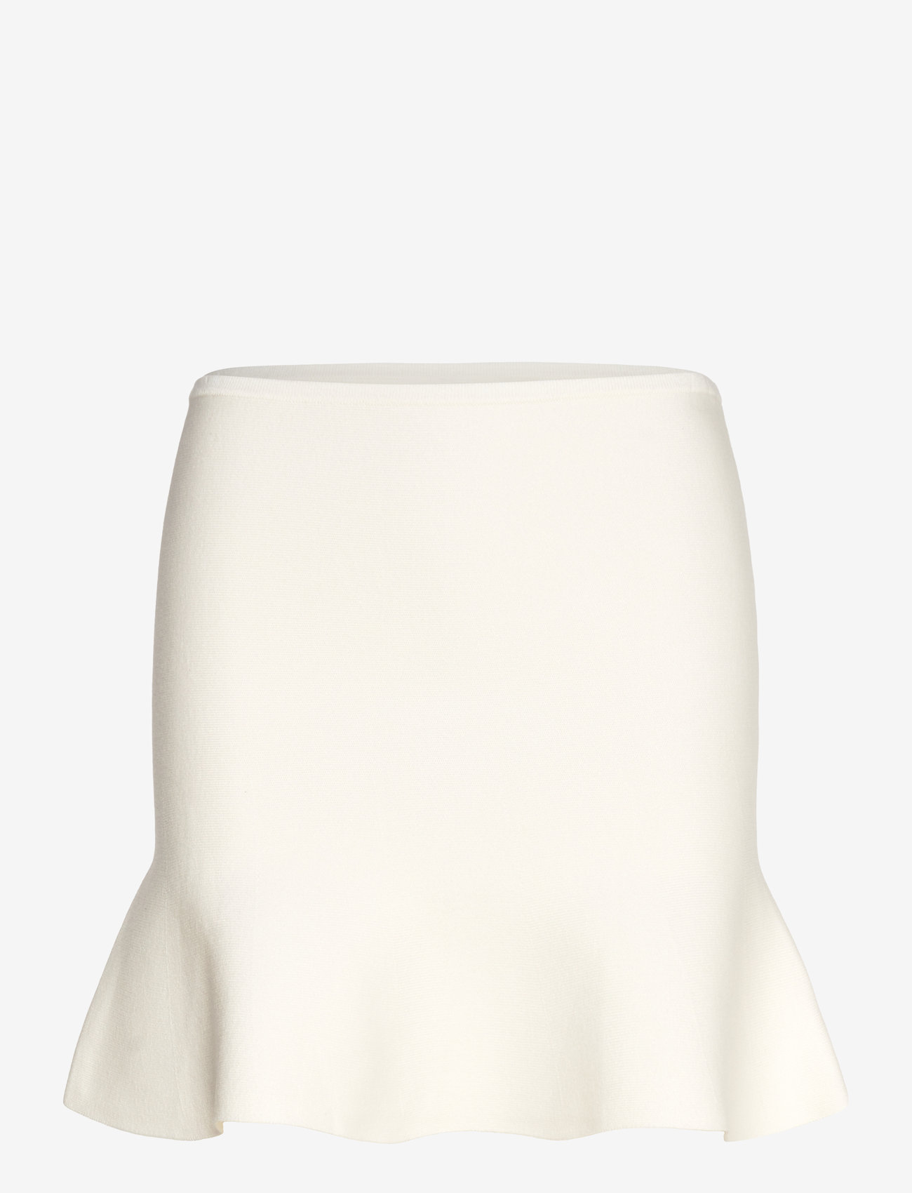 Mango - Fine-knit peplum top - laveste priser - light beige - 0