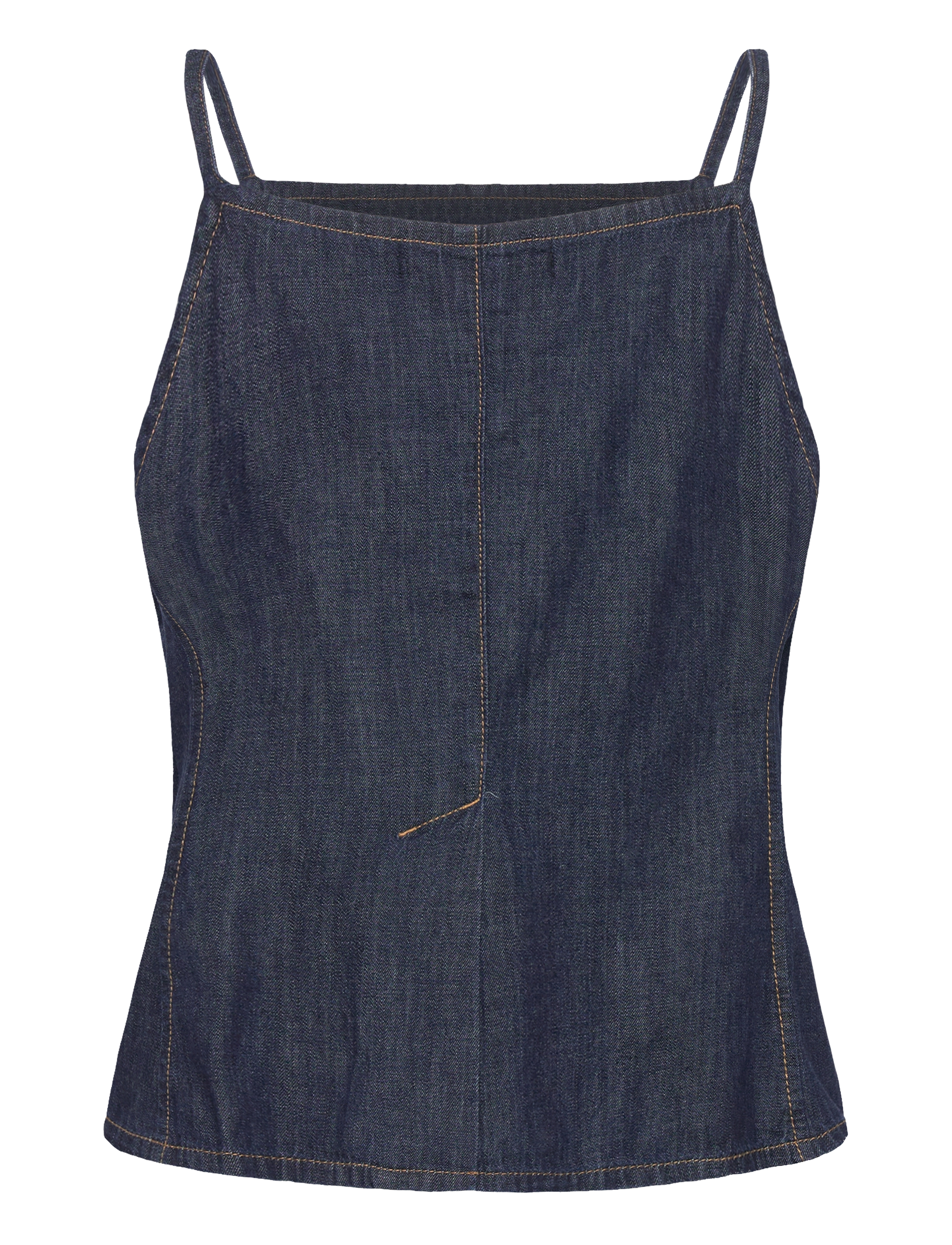 Mango - Buttoned denim top - open blue - 2