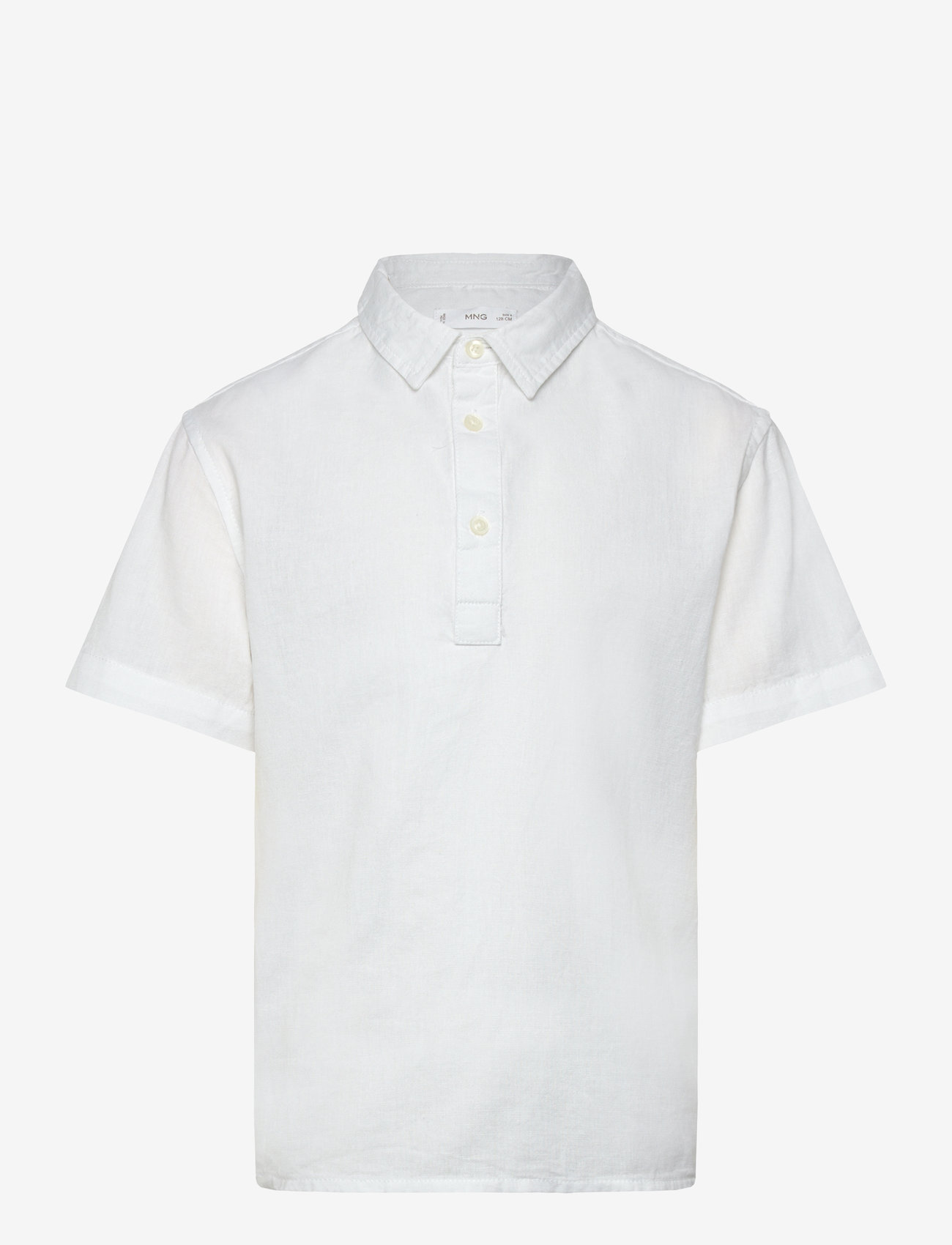 Mango - SHIRT .-- PETER - kortærmede poloer - white - 0