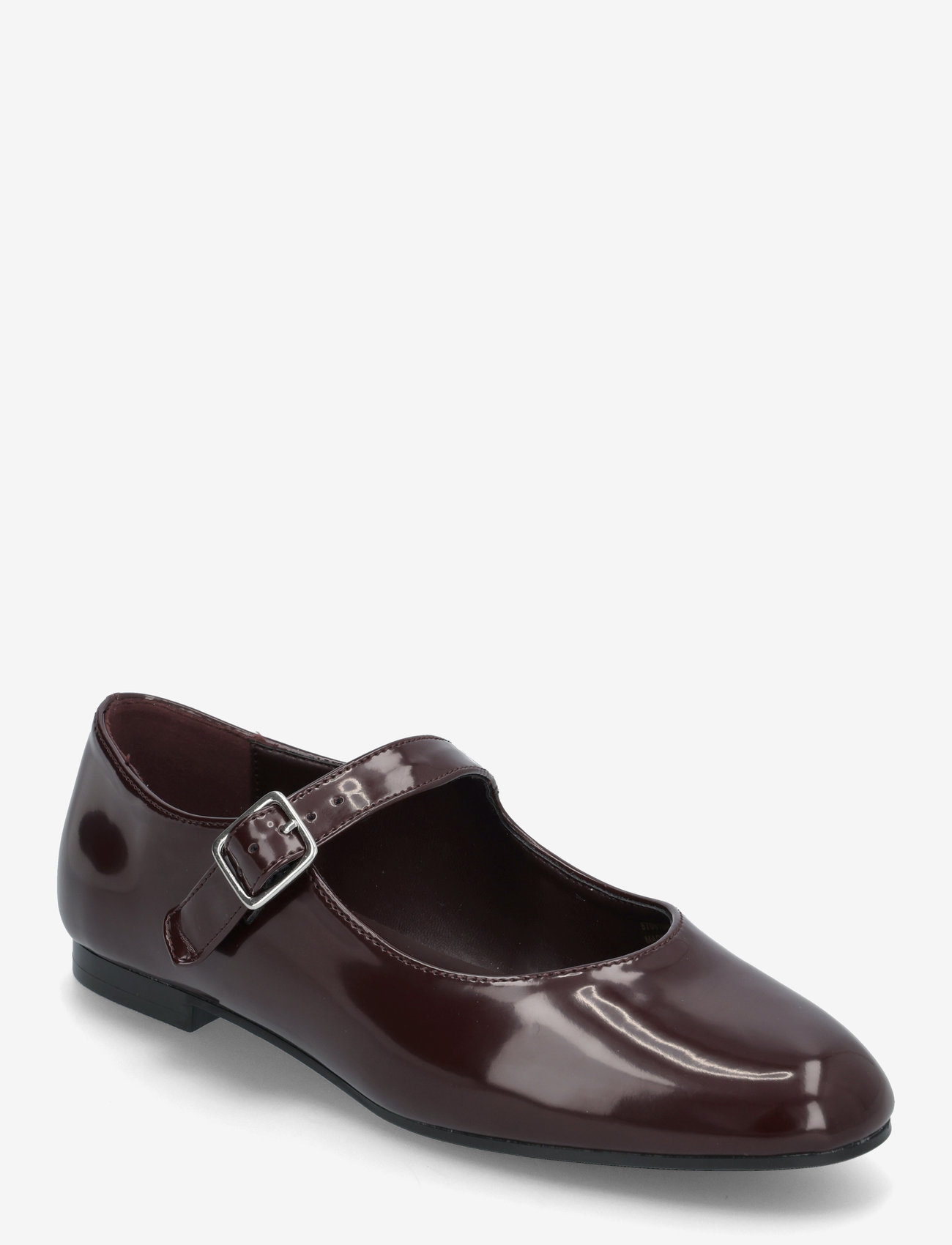 Mango - Patent leather-effect ballet flats - besondere anlässe - dark red - 0