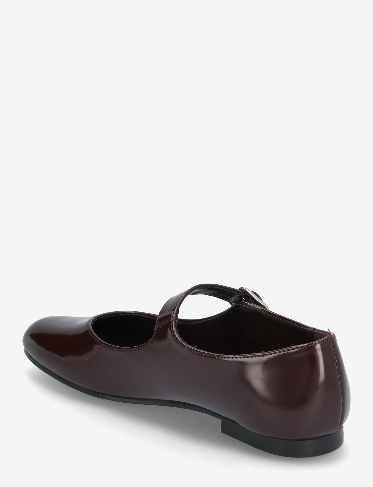 Mango - Patent leather-effect ballet flats - besondere anlässe - dark red - 2