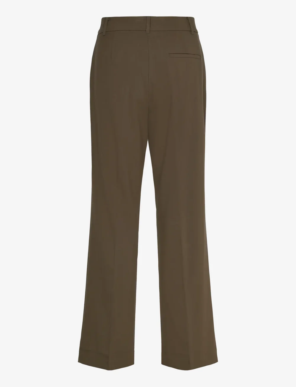 Mango - Straight mid-rise trousers - bukser med lige ben - beige - khaki - 2