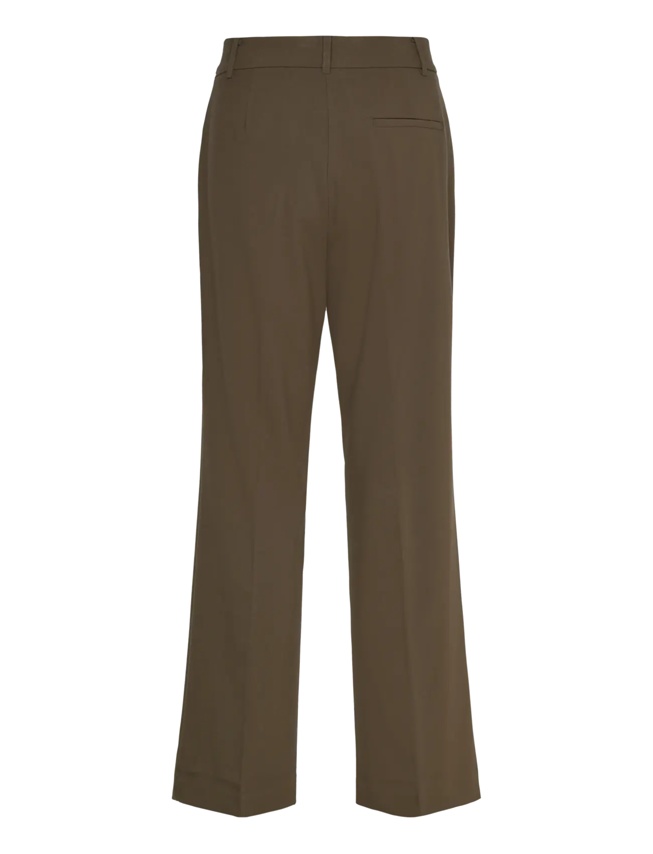 Mango - Straight mid-rise trousers - raka byxor - beige - khaki - 2