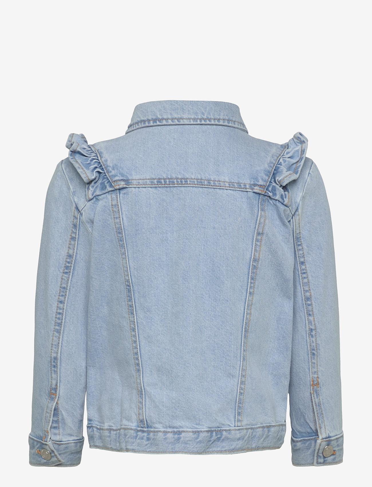 Mango - Cowgirl jacket with ruffles - lowest prices - open blue - 1