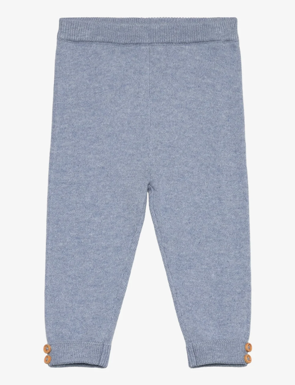 Mango - Leggings with buttons - leggings - medium blue - 0