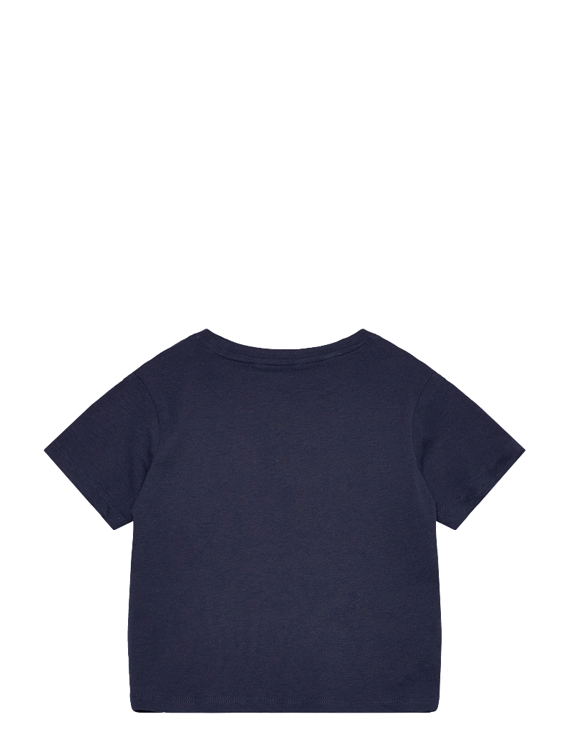 Mango - Pocket cotton T-shirt - kurzärmelige - navy - 1
