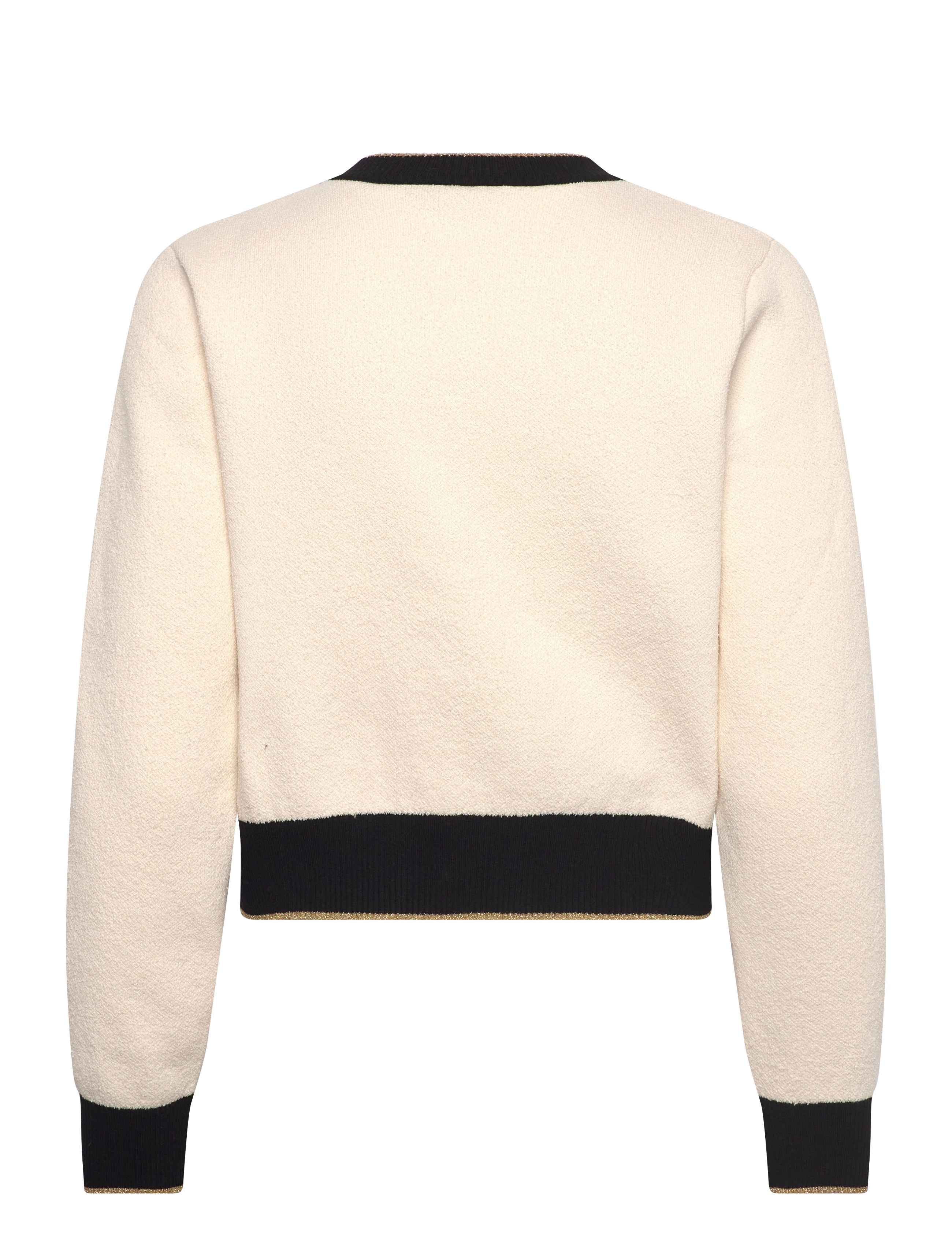 Mango - Knitted cardigan with double trim - susegamieji megztiniai - light beige - 2