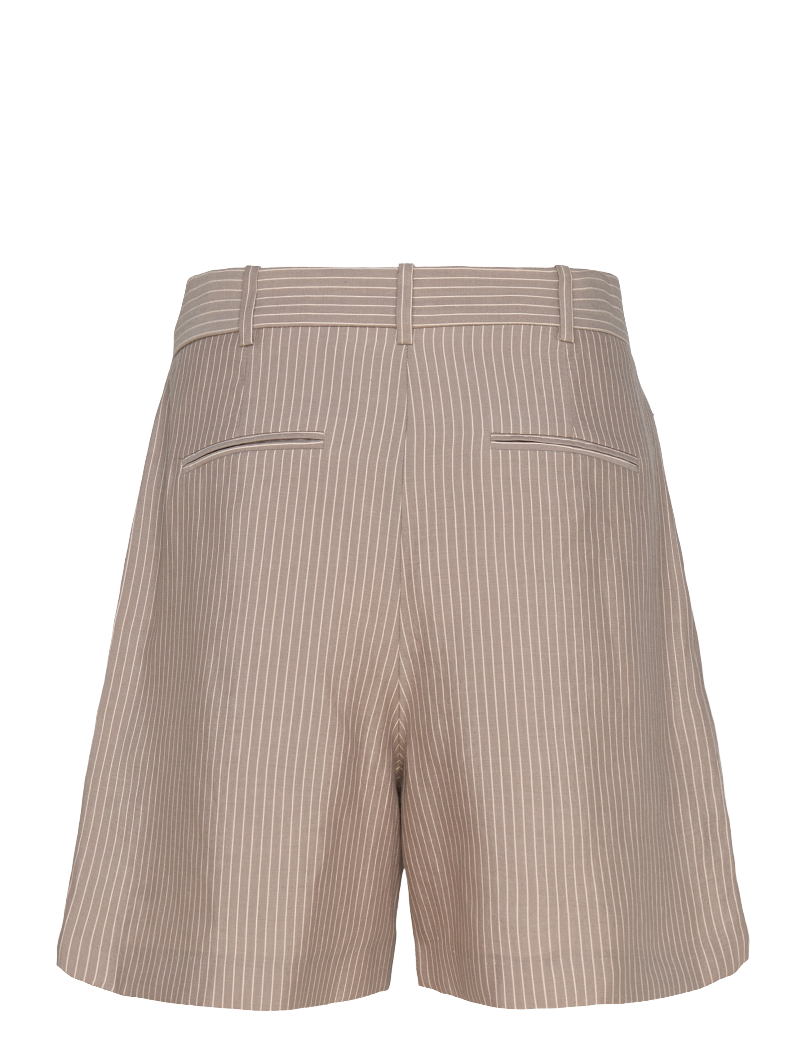 Mango - Striped suit bermuda shorts - medium brown - 2