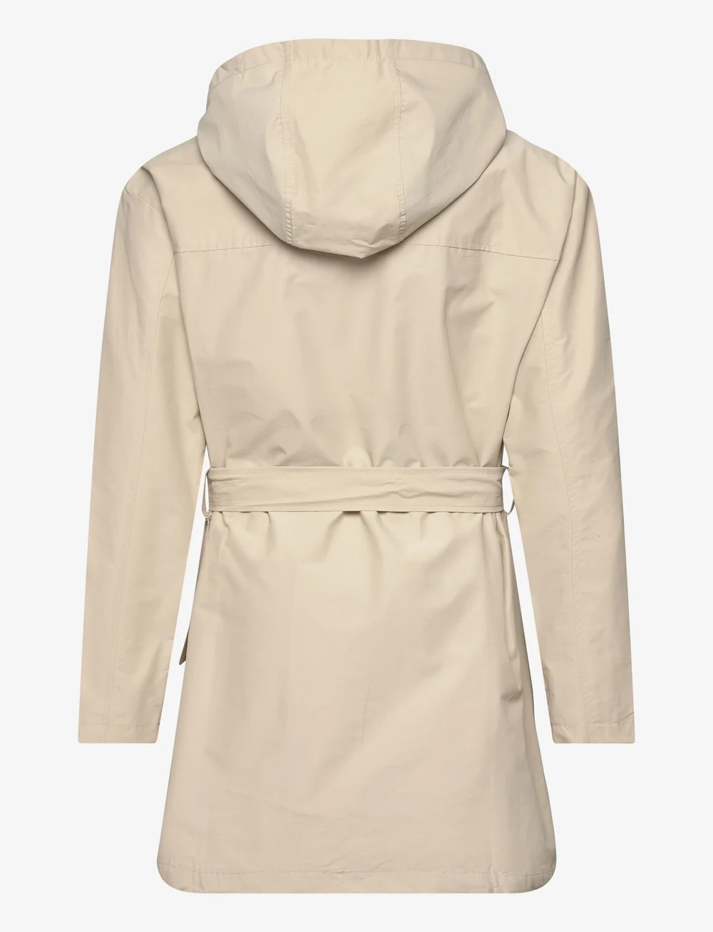 Mango - Short hooded trench coat - frakker - medium brown - 1