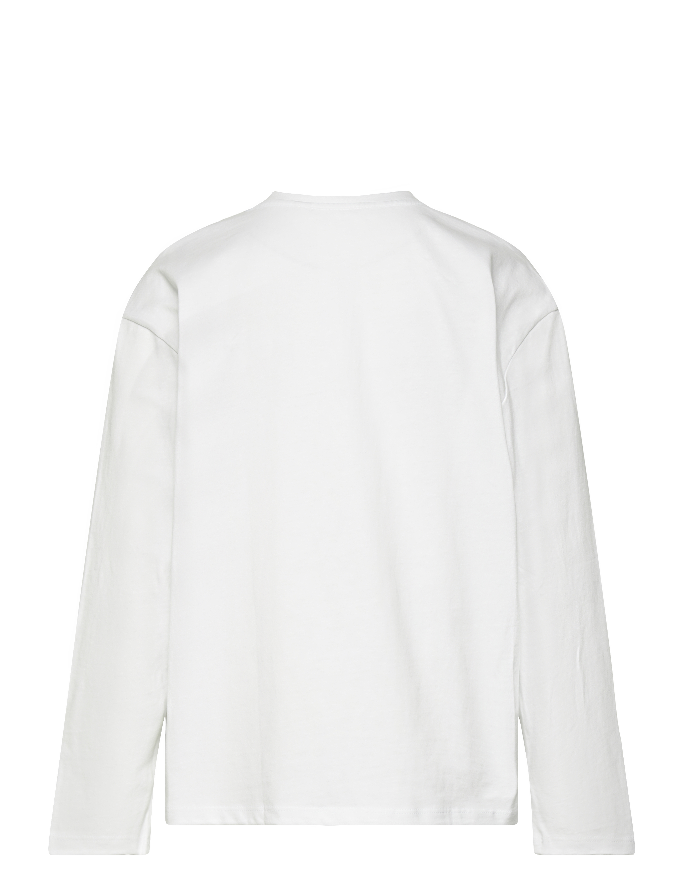 Mango - Long sleeve cotton t-shirt - natural white - 1