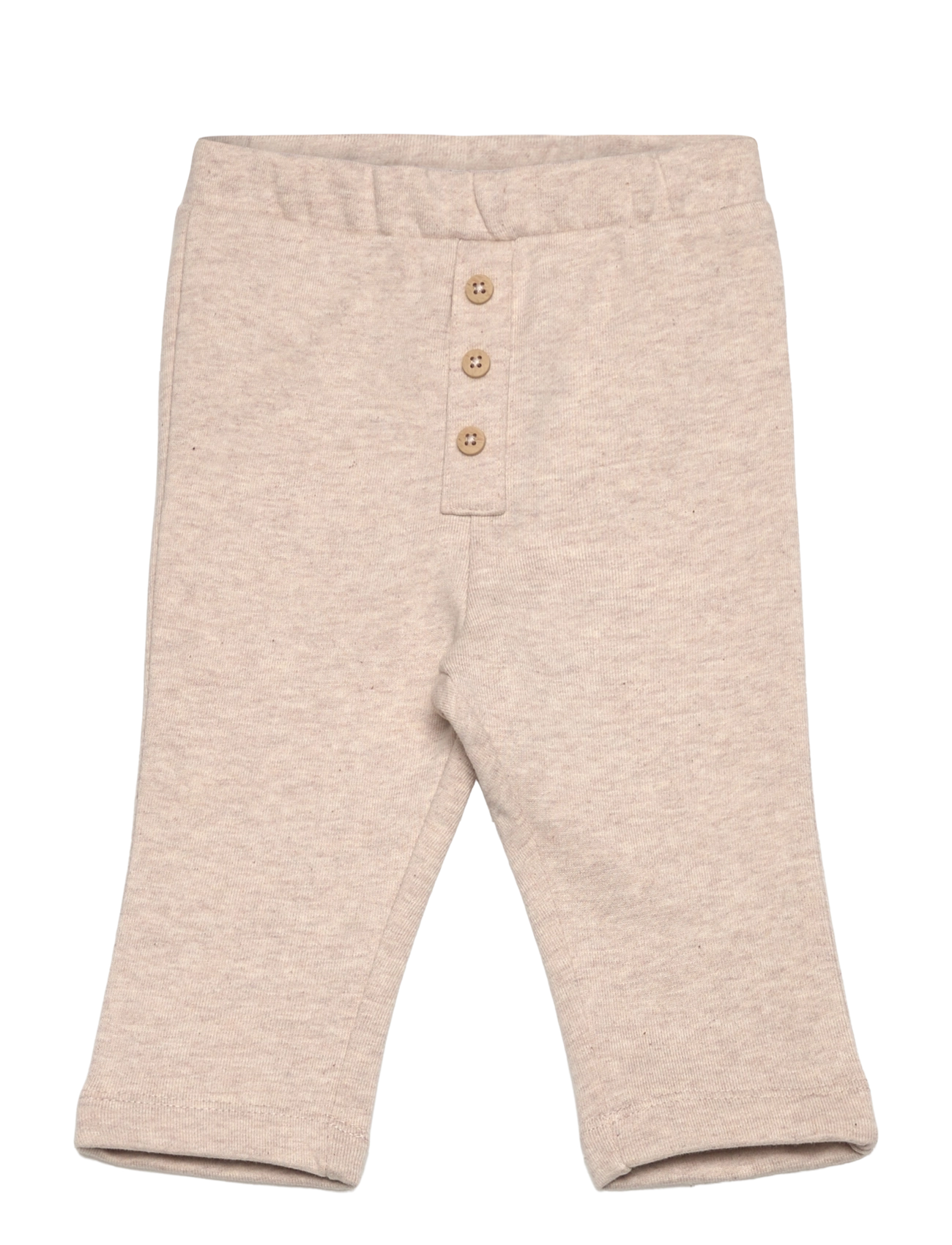 Flecked jogger trousers - LT PASTEL BROWN