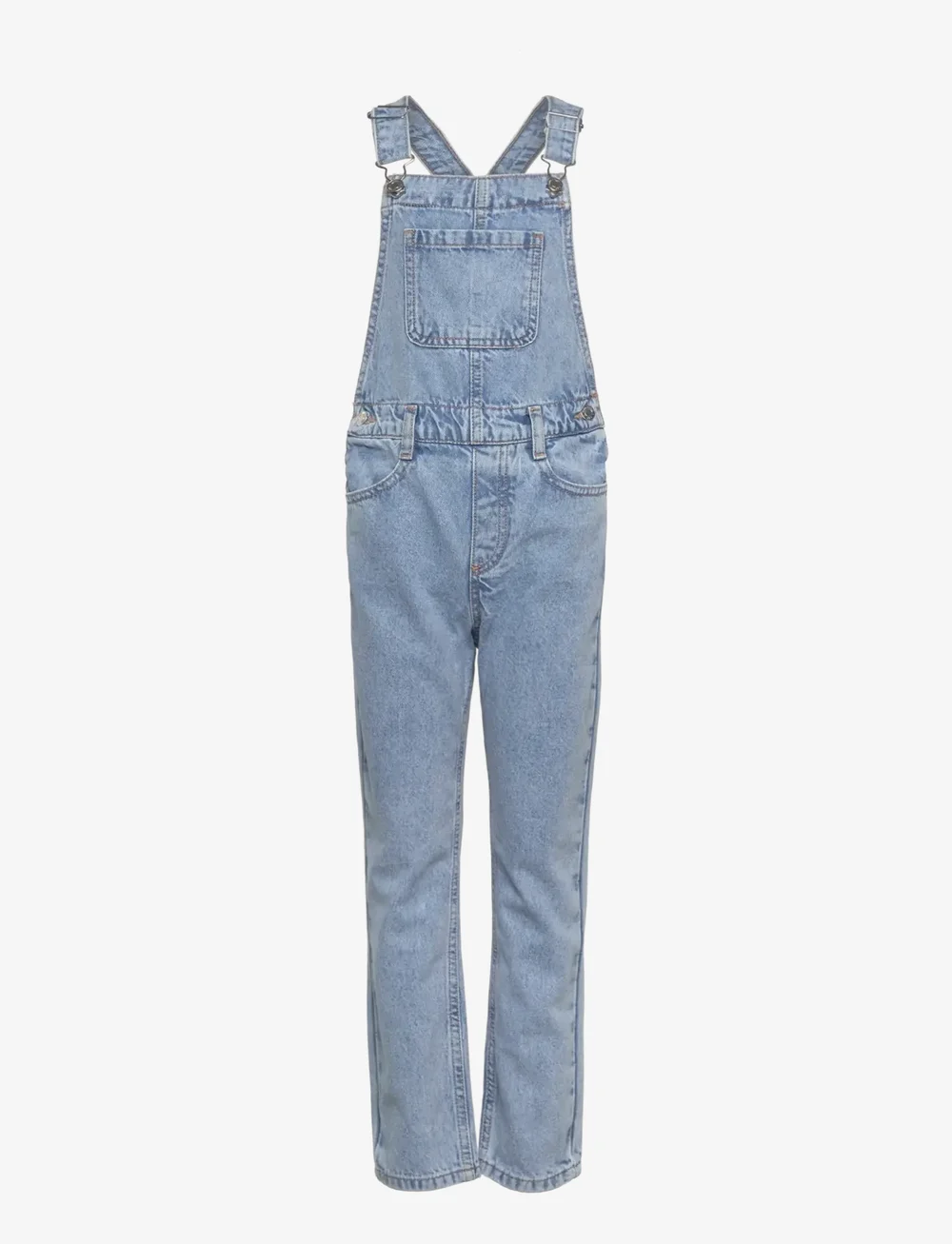 Mango - Long denim dungarees - overalls - open blue - 0