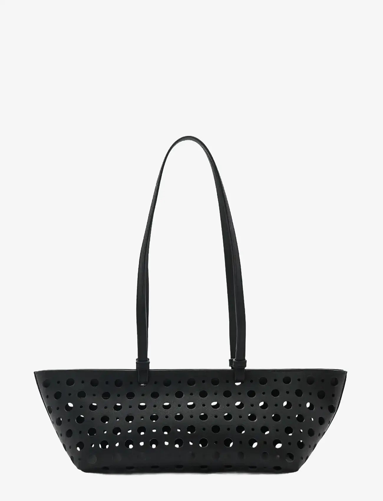 Mango - Die-cut shoulder bag - birthday gifts - black - 0