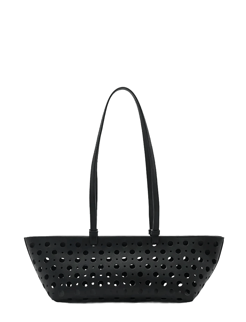 Mango - Die-cut shoulder bag - besondere anlässe - black - 1