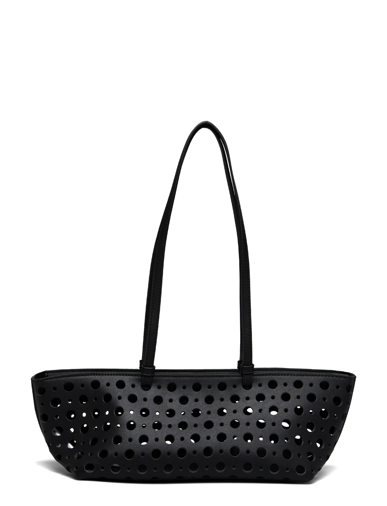 Mango - Die-cut shoulder bag - festkläder till outletpriser - black - 2