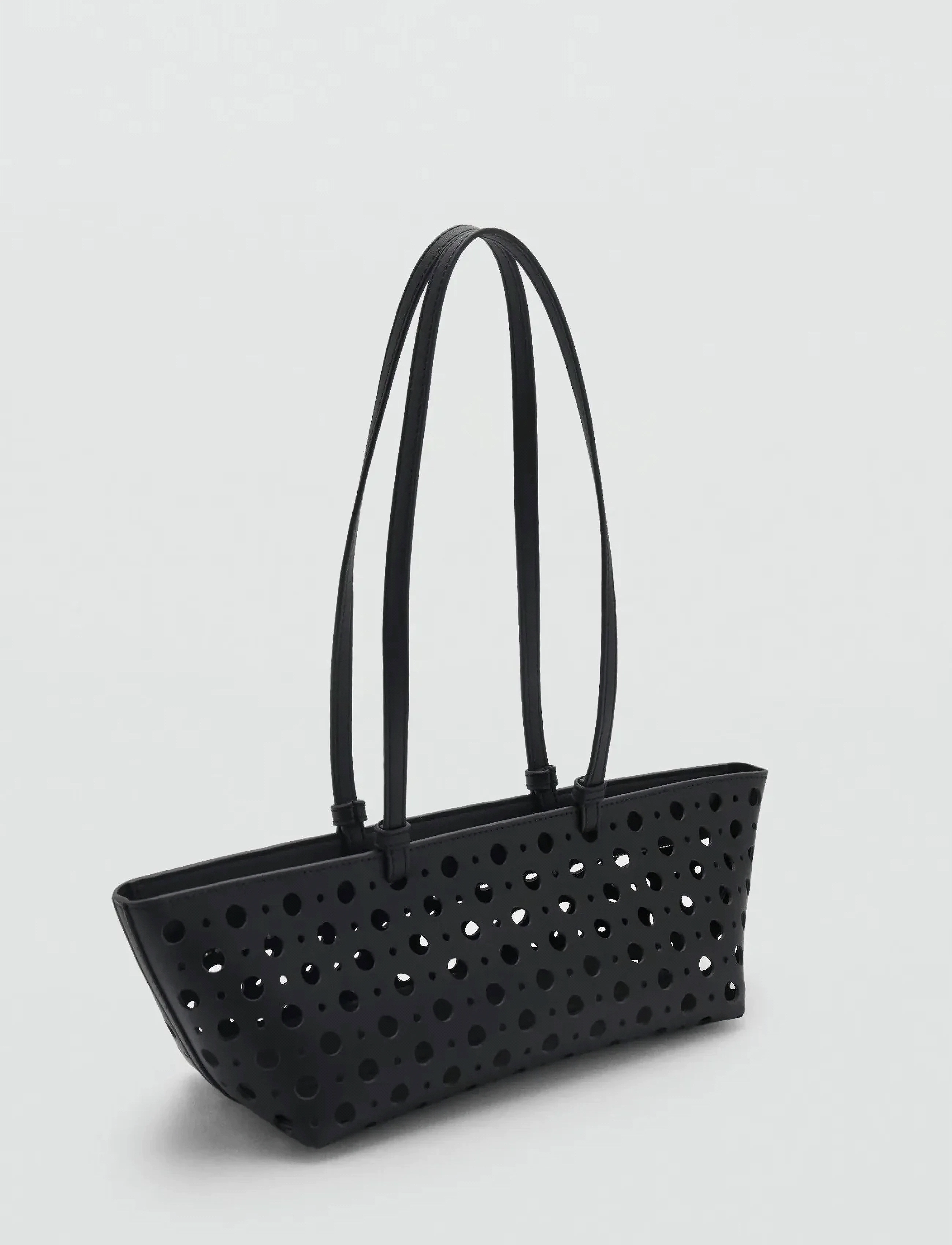 Mango Die-Cut Shoulder Bag, One Size, Bags, Schwarz - Small Bags-crossbody Frauen