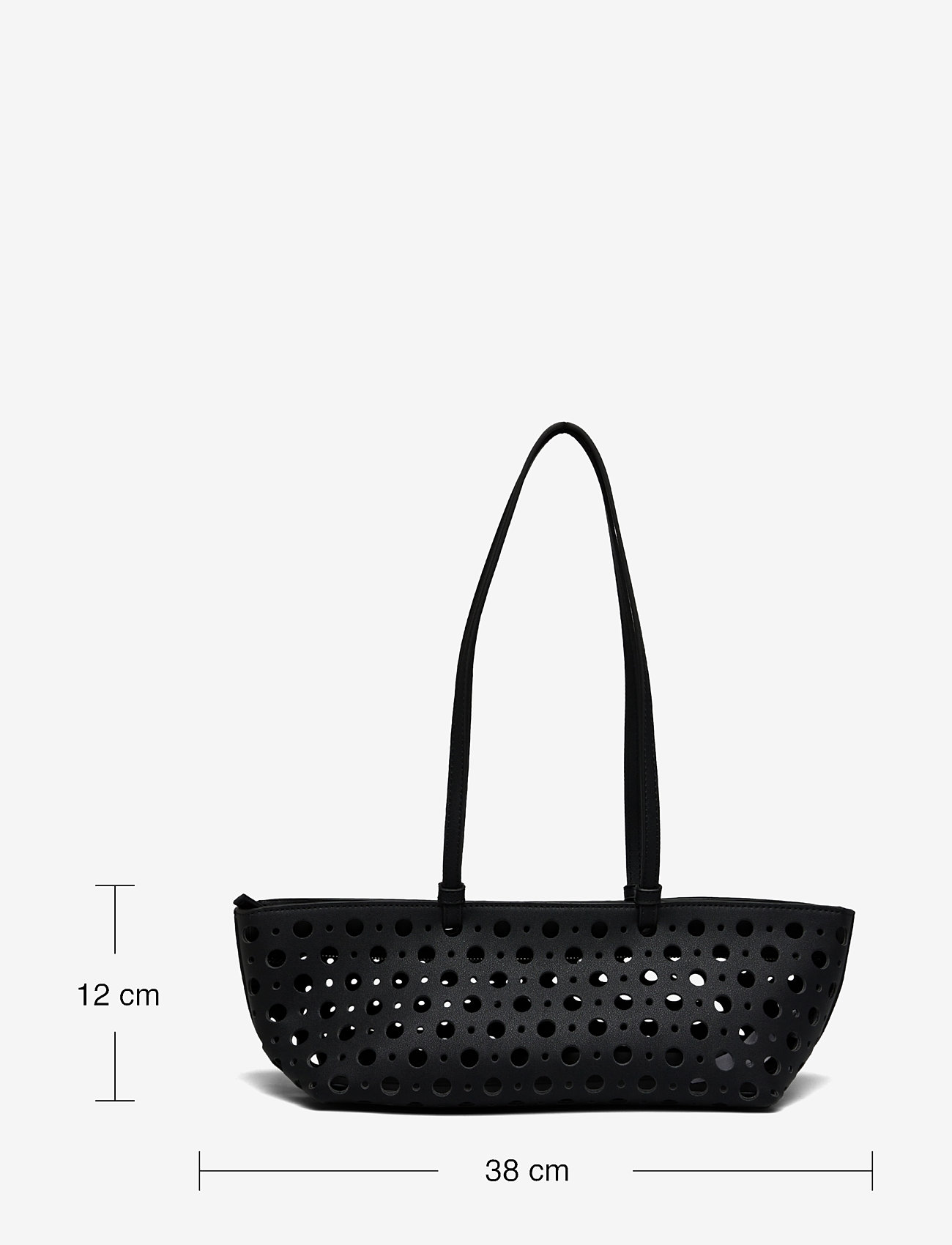Mango - Die-cut shoulder bag - birthday gifts - black - 4