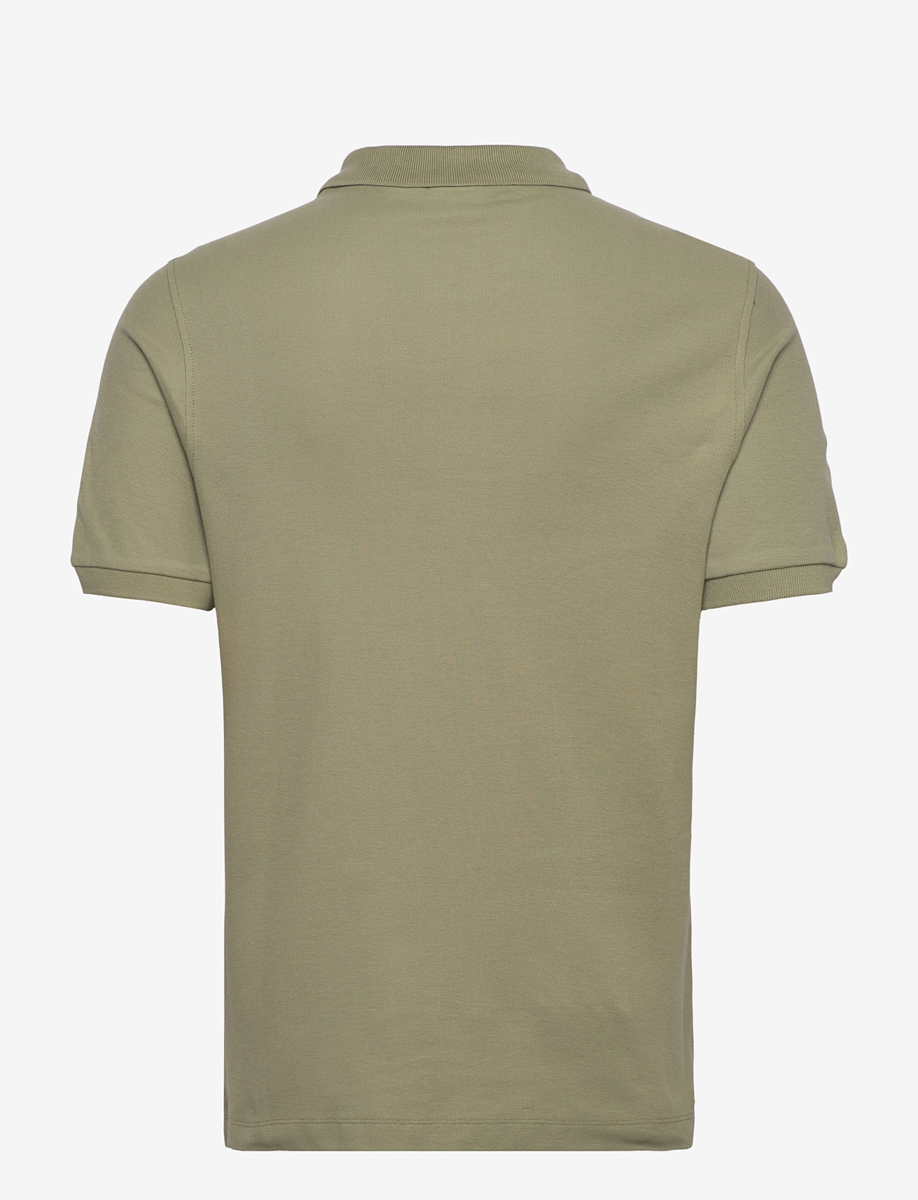 Mango - Regular-fit cotton piqué polo shirt - kortärmade pikéer - beige - khaki - 1